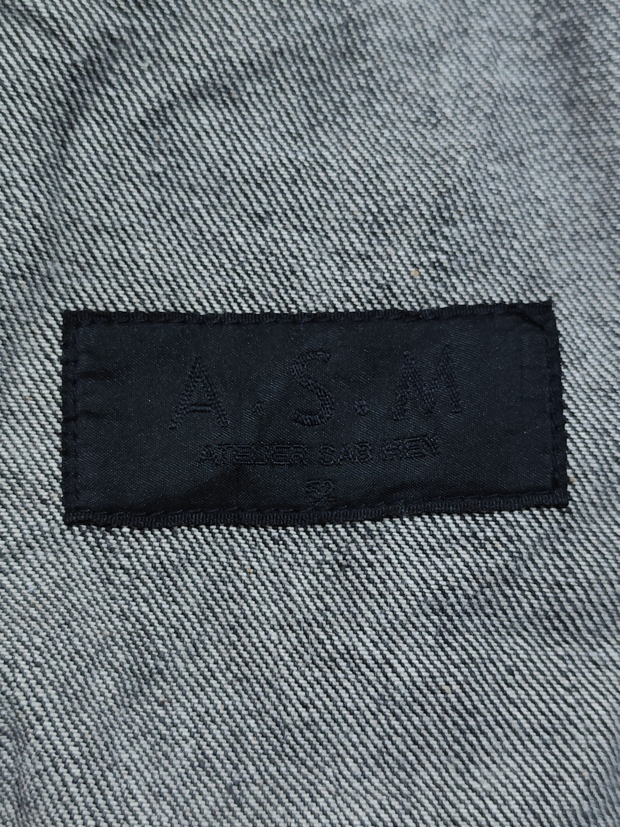 14th Addiction If six was nine style gothic punk ASM denim jacket Size US M / EU 48-50 / 2 - 10 Thumbnail