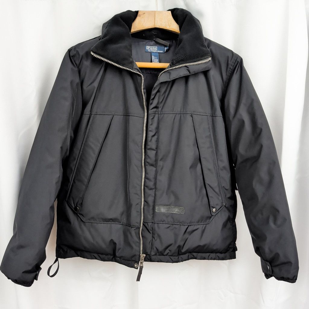Polo Ralph Lauren × Vintage Vintage Polo Ralph Lauren Down Black Puffer Jacket Large Size US L / EU 52-54 / 3 - 8 Thumbnail