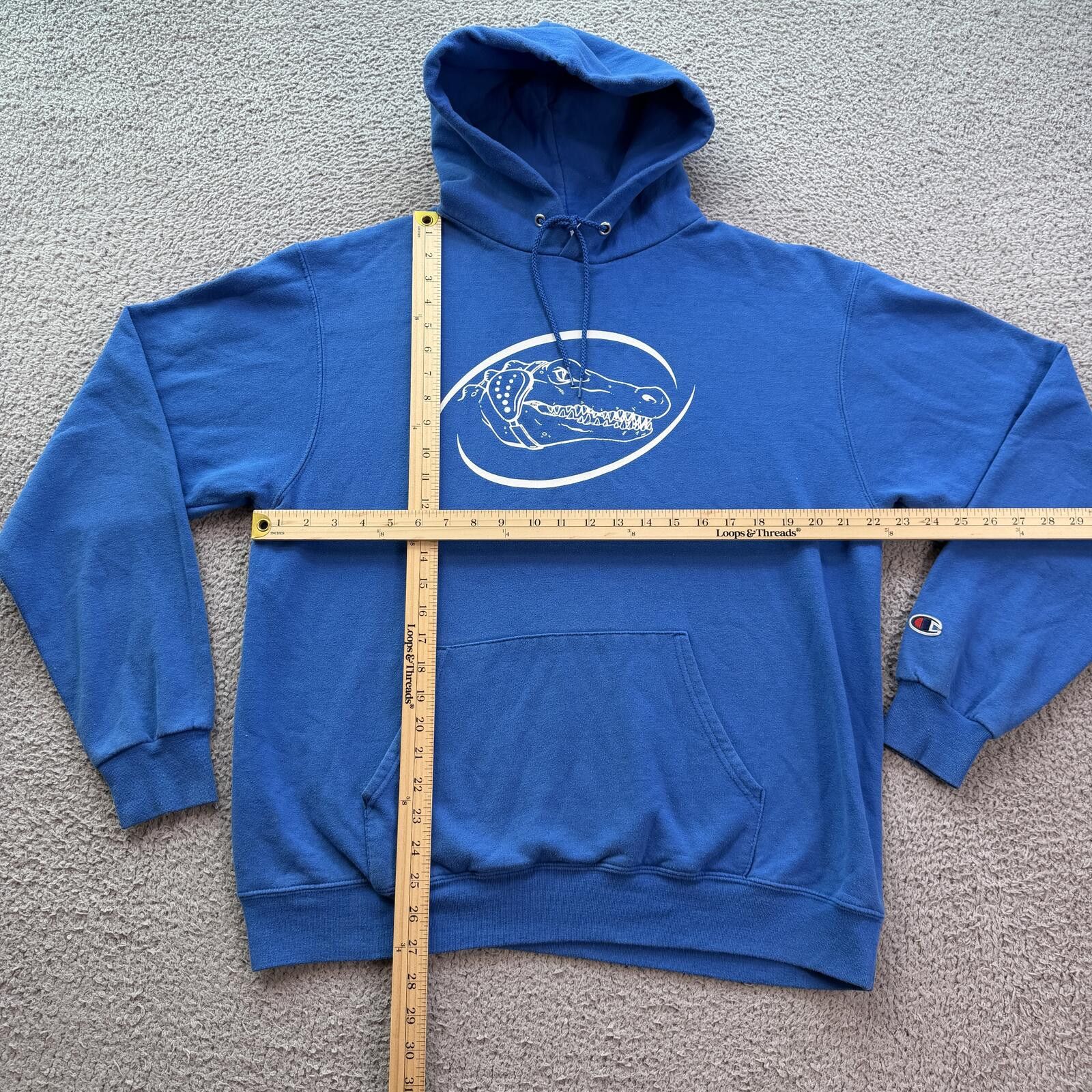 Champion Vintage Style Florida Gators Champion Blue Hoodie L Size US L / EU 52-54 / 3 - 3 Thumbnail