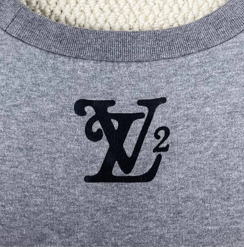 Louis Vuitton Louis Vuitton x Nigo Gray Logo Sweatshirt-2506 Size US M / EU 48-50 / 2 - 6 Thumbnail