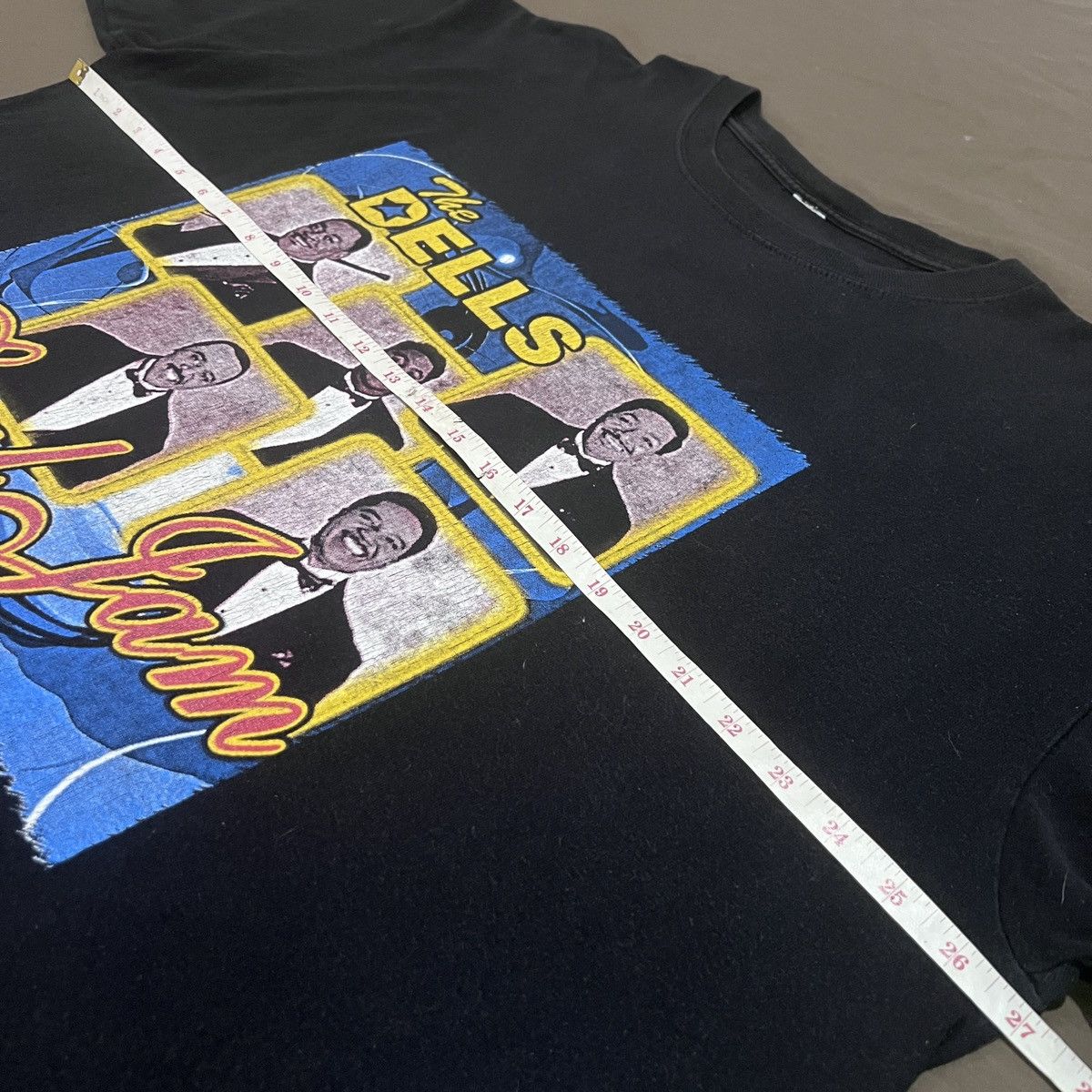 Band Tees × Vintage Vintage Y2K The Dells Soul Jam Tee 2XL R&B The Manhattans Size US XXL / EU 58 / 5 - 14 Thumbnail
