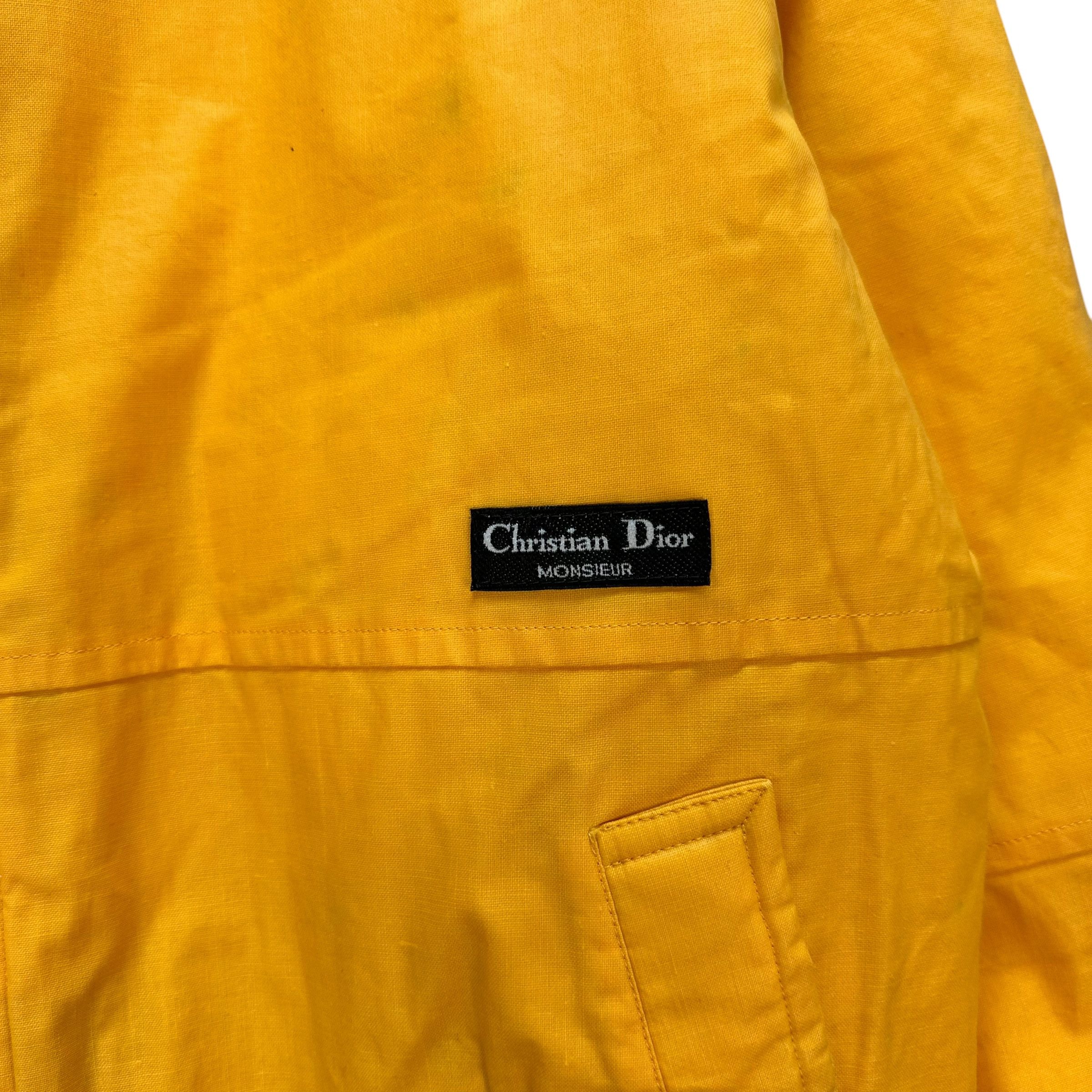 Christian Dior Monsieur Vintage 90's CHRISTIAN DIOR Orange Hooded Jacket #A72-1745 Size US M / EU 48-50 / 2 - 3 Thumbnail