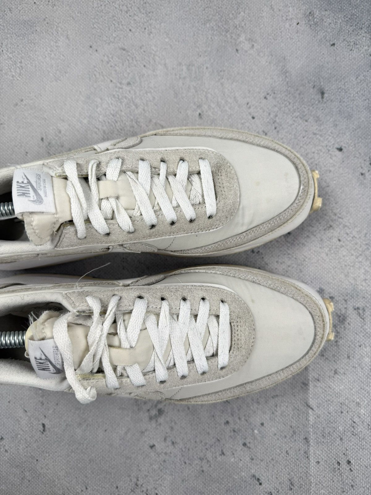 Nike × Sacai Nike X Sacai LDWaffle White Nylon Archive Runner Sneakers Size US 9 / EU 42 - 8 Thumbnail