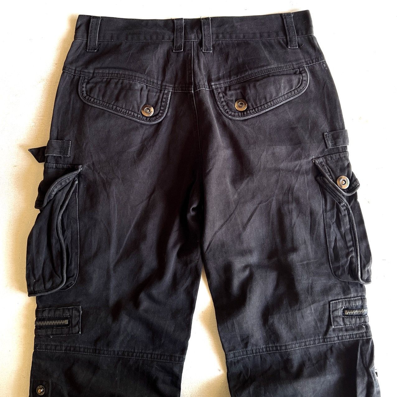 If Six Was Nine Lowbow black cargo pants Size US 32 / EU 48 - 8 Thumbnail