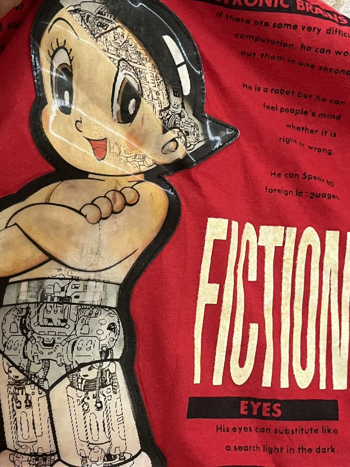 Anime Vintage 80s astro boy 3d picture shirt Size US M / EU 48-50 / 2 - 6 Thumbnail