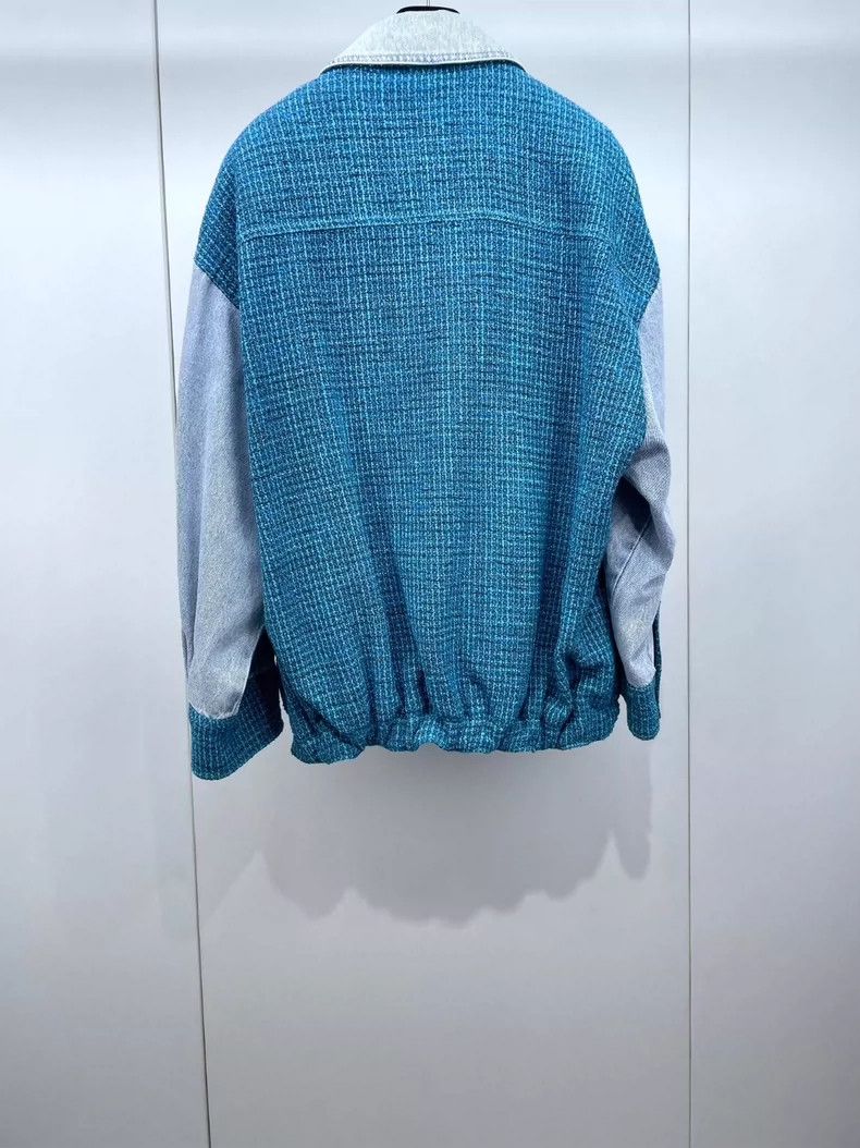 Chanel Chanel 22P tweed denim stitching jacket 2504-Nextarrow Size XS / US 0-2 / IT 36-38 - 2 Thumbnail