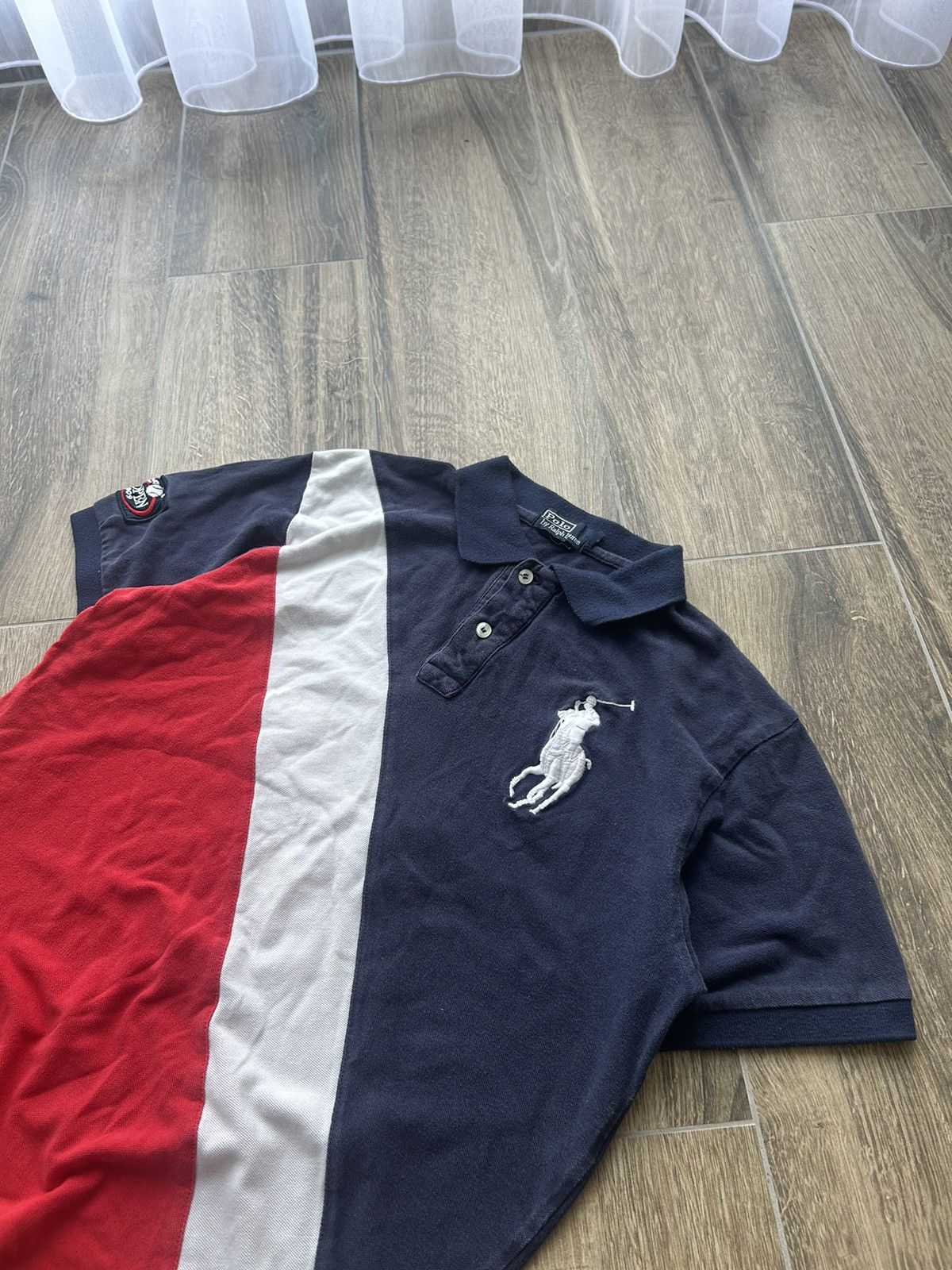Polo Ralph Lauren × Rugby Ralph Lauren × Vintage Vintage Polo Ralph Lauren US Open 2009 rare big logo polos Size US M / EU 48-50 / 2 - 3 Thumbnail