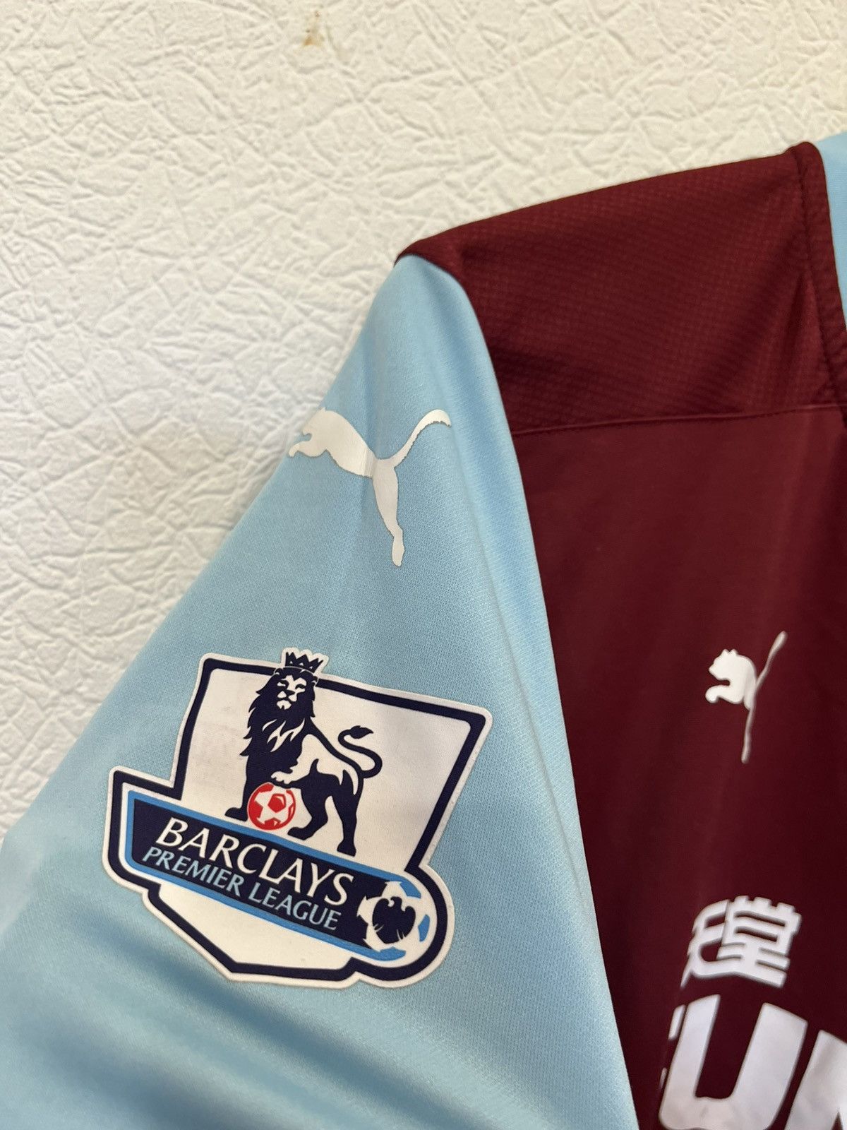 Puma Puma Burnley 2014/2015 Home Kit Soccer Jersey Football Shirt Size US L / EU 52-54 / 3 - 4 Thumbnail