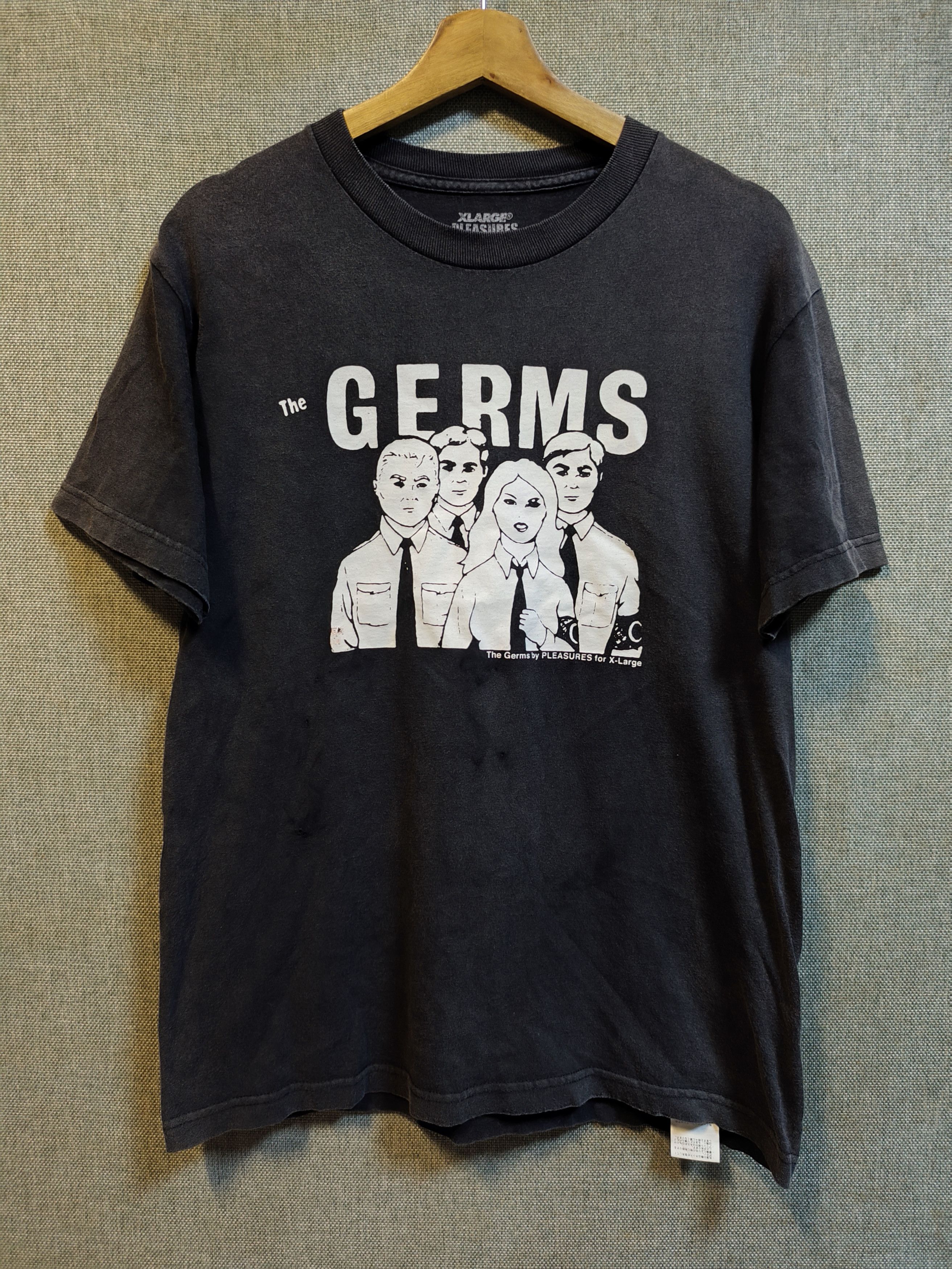 Pleasures Pleasures XLarge The Germs Tee Size US M / EU 48-50 / 2 - 1 Thumbnail