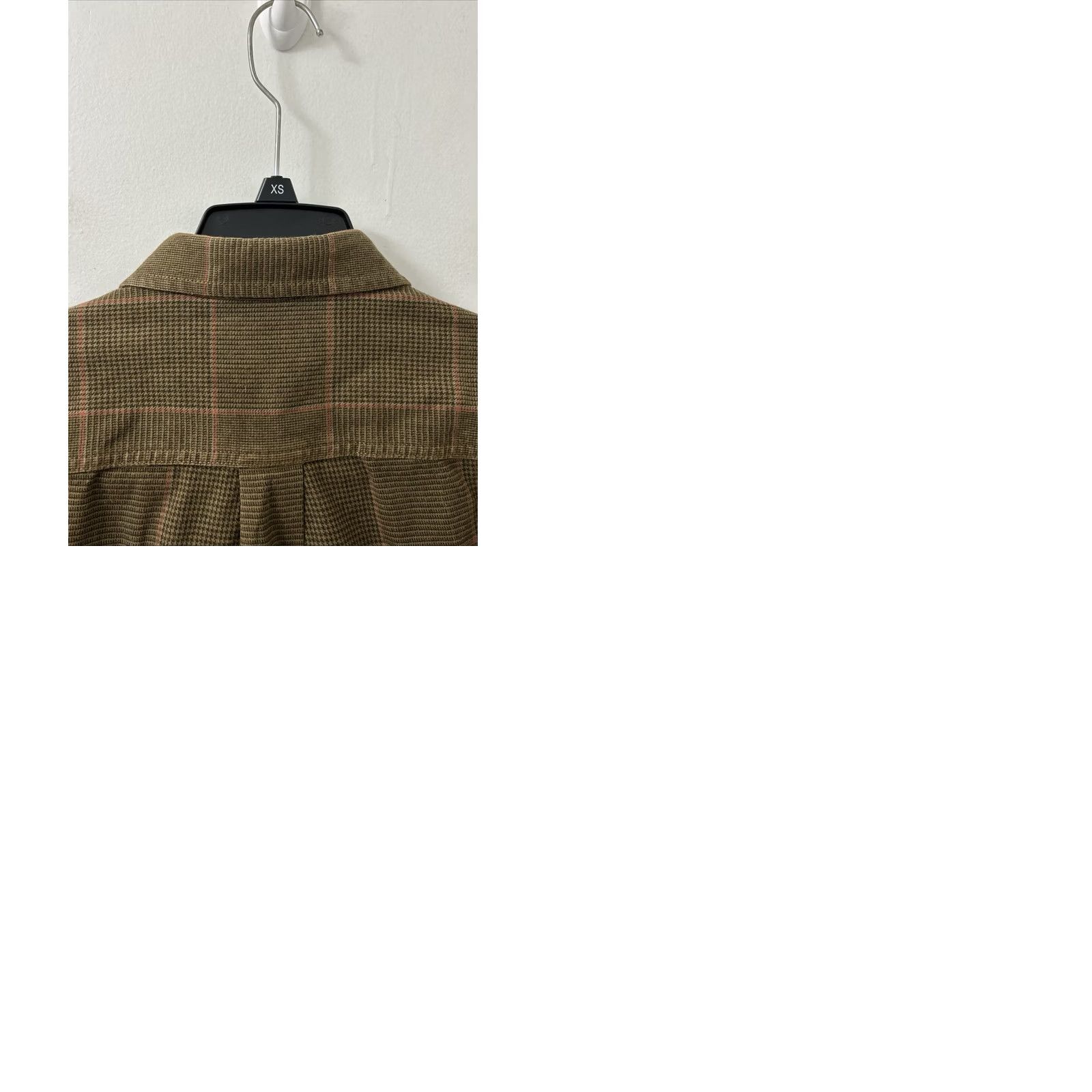 Eddie Bauer Eddie Bauer Button-Down Shirt Mens L Flannel Brown Plaid Houndstooth Long Sleeve Casual Workwear Size US L / EU 52-54 / 3 - 9 Thumbnail