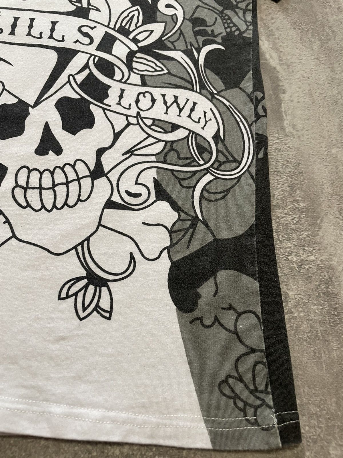 Christian Audigier × Ed Hardy Vintage Ed Hardy Skulls T-Shirt Y2K Size US M / EU 48-50 / 2 - 4 Thumbnail