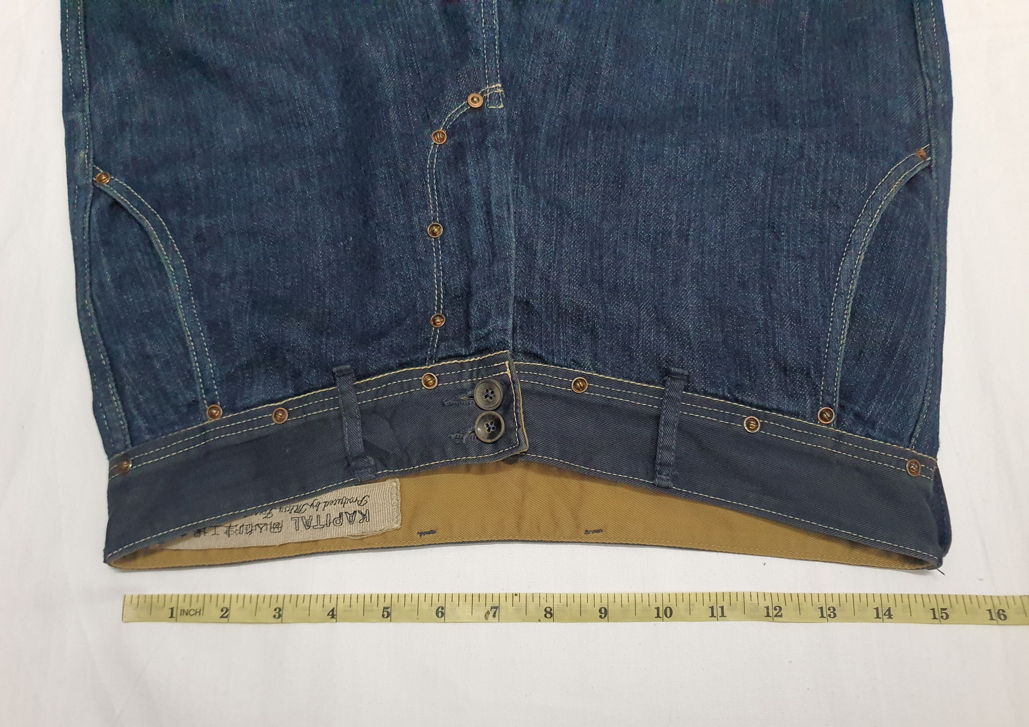 Kapital Waist 29" Kapital KIRO HIRATA Monkey Pocket Denim JAPAN. Size US 29 - 10 Thumbnail
