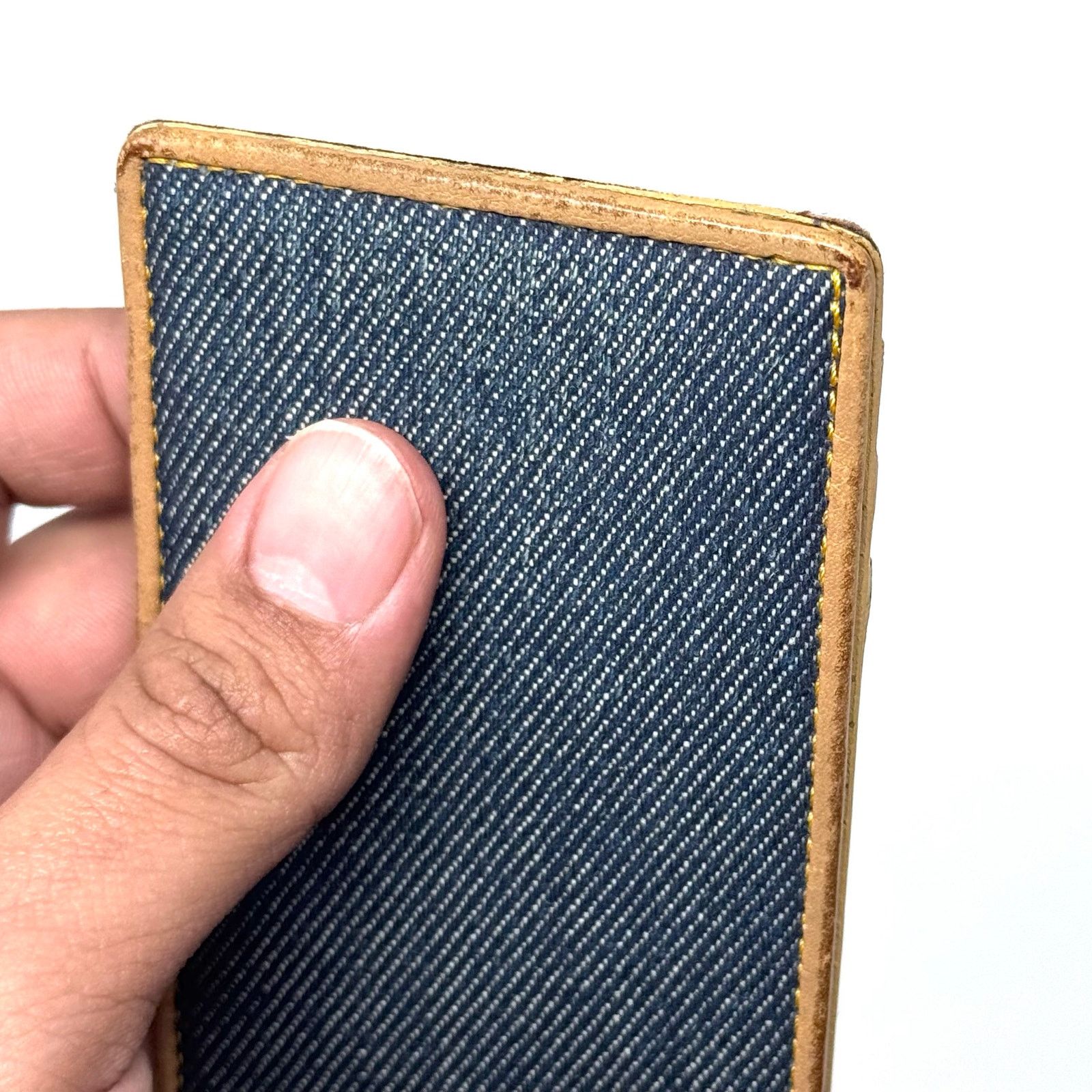 Dior Dior Denim Cardholder Wallet Size ONE SIZE - 8 Thumbnail