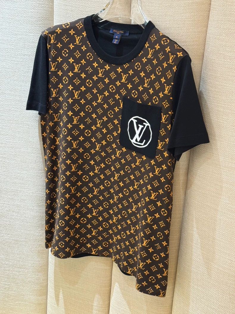 Louis Vuitton louis vuitton full printed logo and presbyopia short sleev Size US XL / EU 56 / 4 - 2 Thumbnail
