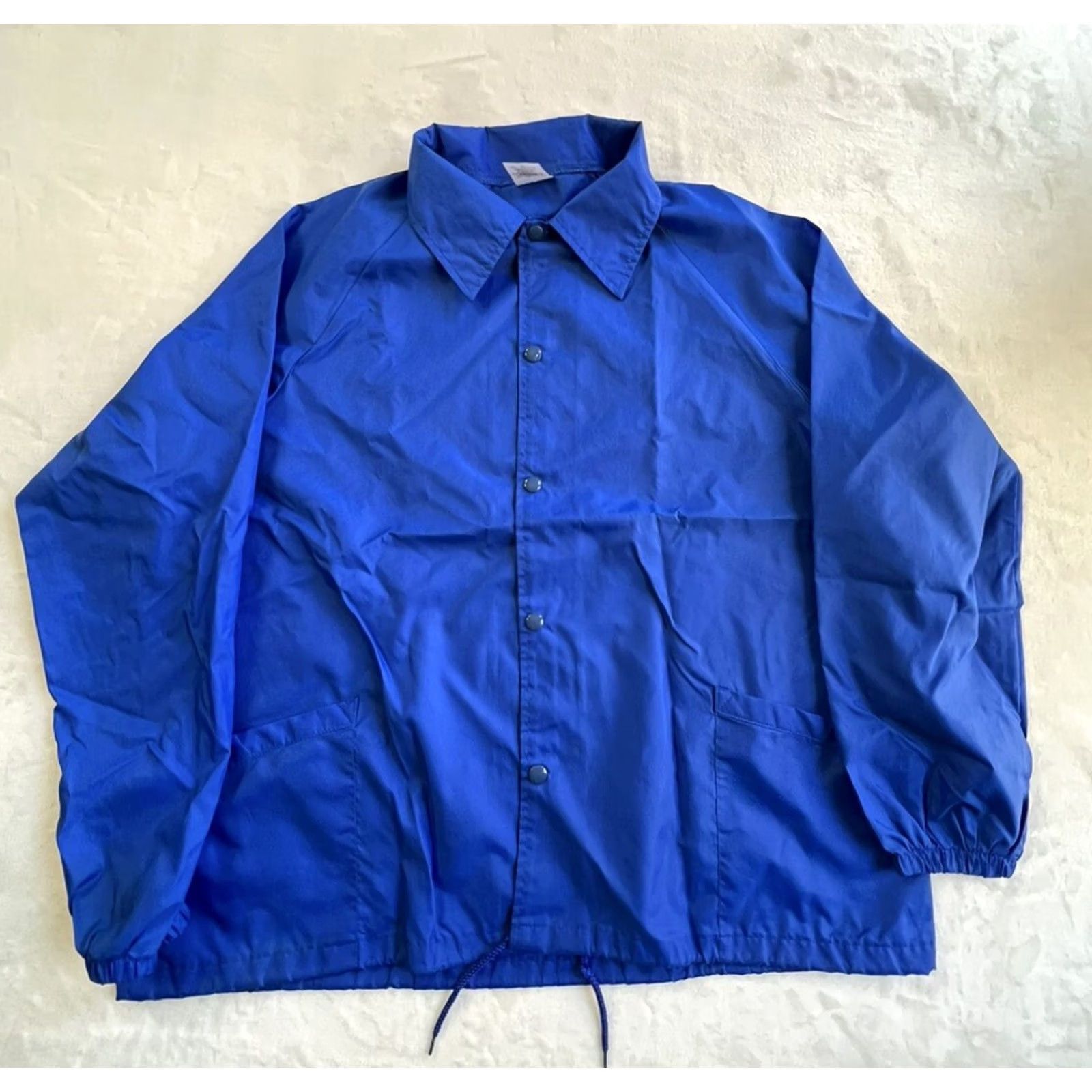 Vintage VINTAGE Auburn Windbreaker Jacket Volleyball 90s Sports Blue XL Men Size US XL / EU 56 / 4 - 2 Thumbnail