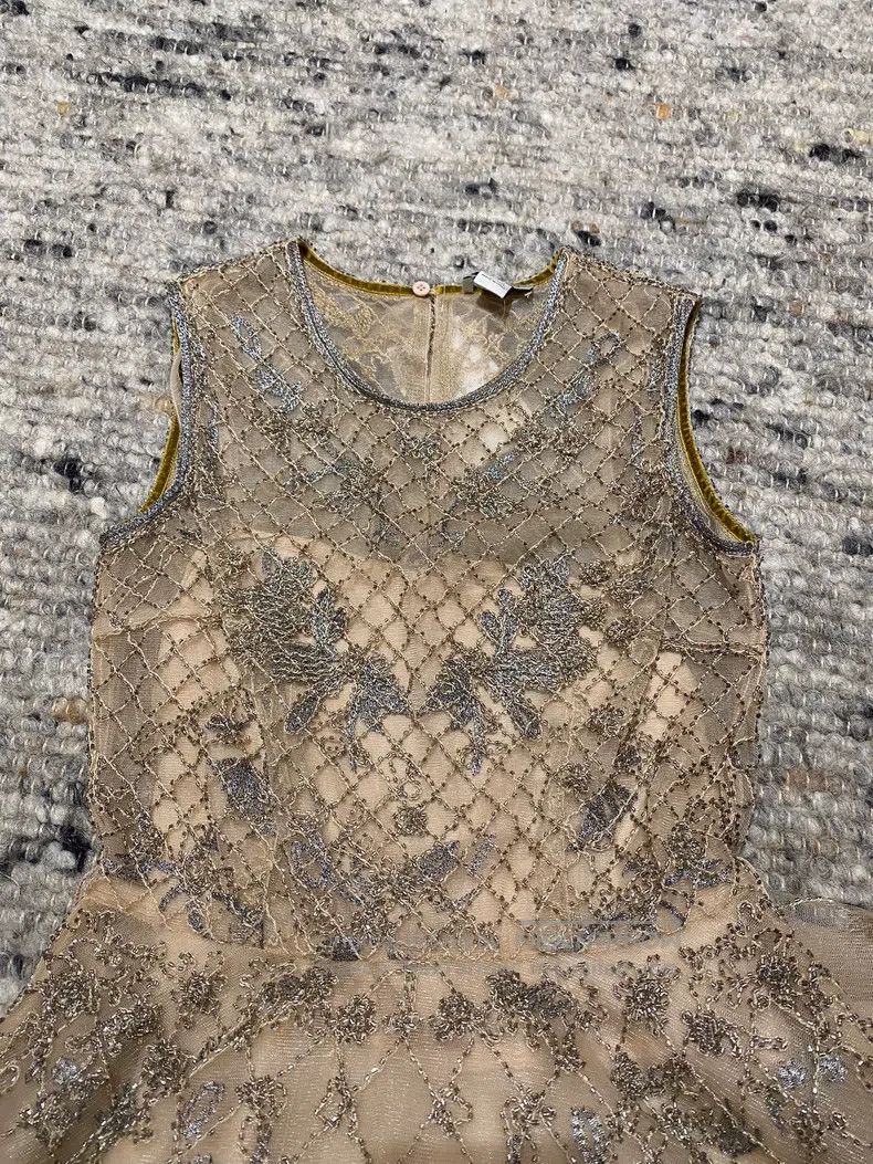 Valentino Valentino Nail a beaded gauze skirt Size M / US 6-8 / IT 42-44 - 4 Thumbnail