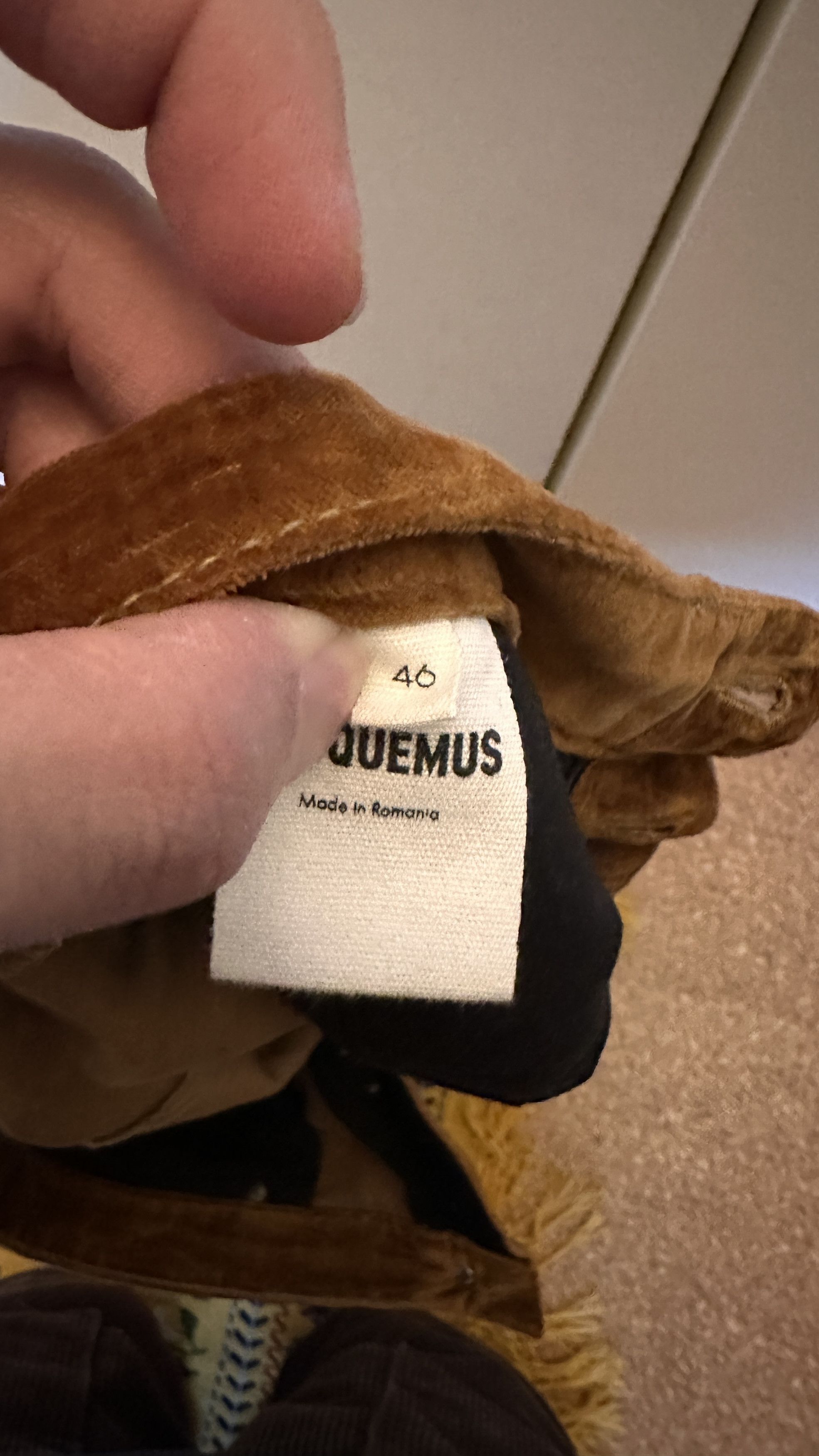 Jacquemus Brown La Montagne 'Le Pantalon Velours' Trousers Size US 30 / EU 46 - 2 Thumbnail