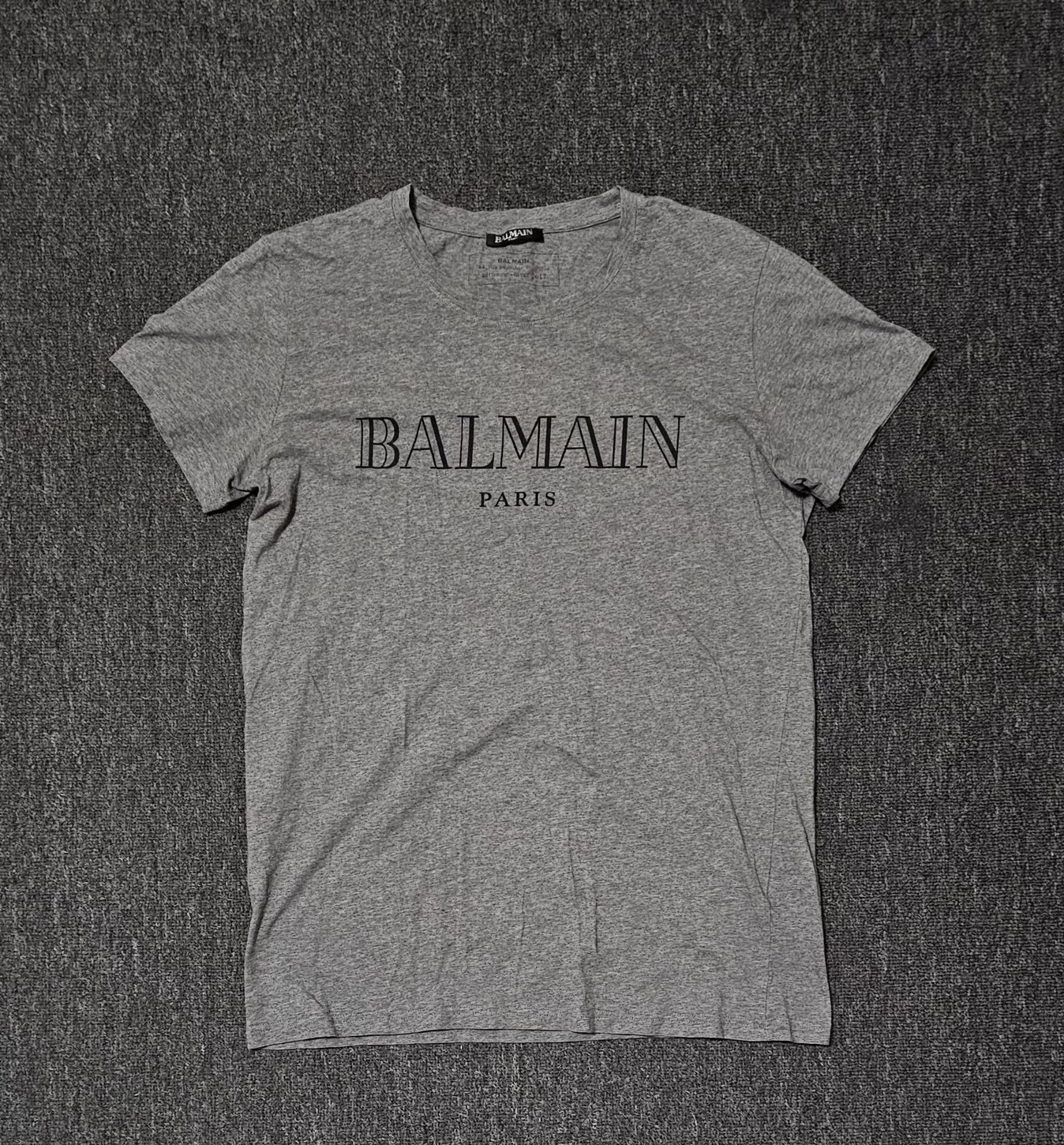 Balmain Balmain Short Sleeve T-Shirt Size US L / EU 52-54 / 3 - 1 Thumbnail
