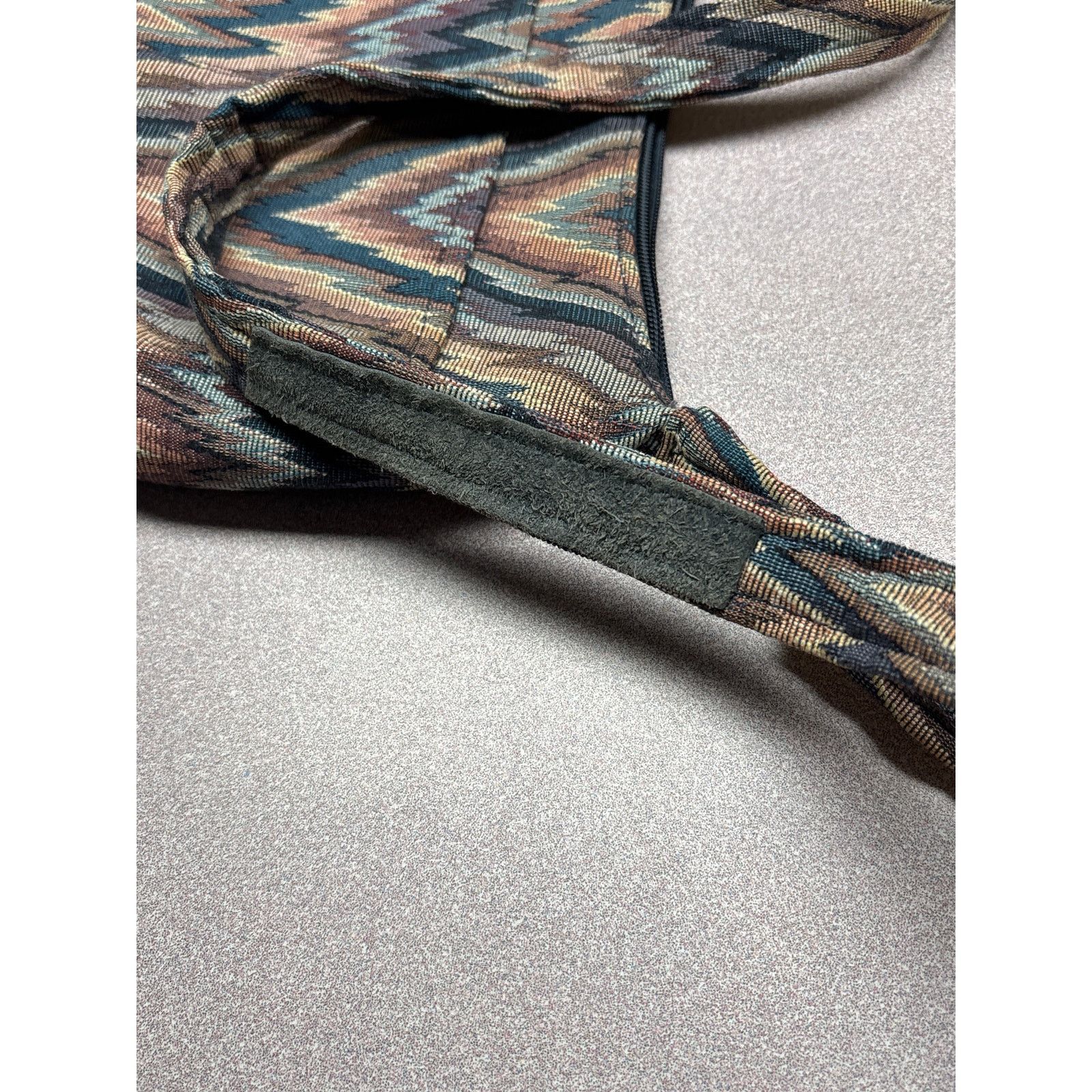 Other Rita's Handbag Multicolor Woven Zigzag Tapestry Purse Size ONE SIZE - 9 Thumbnail