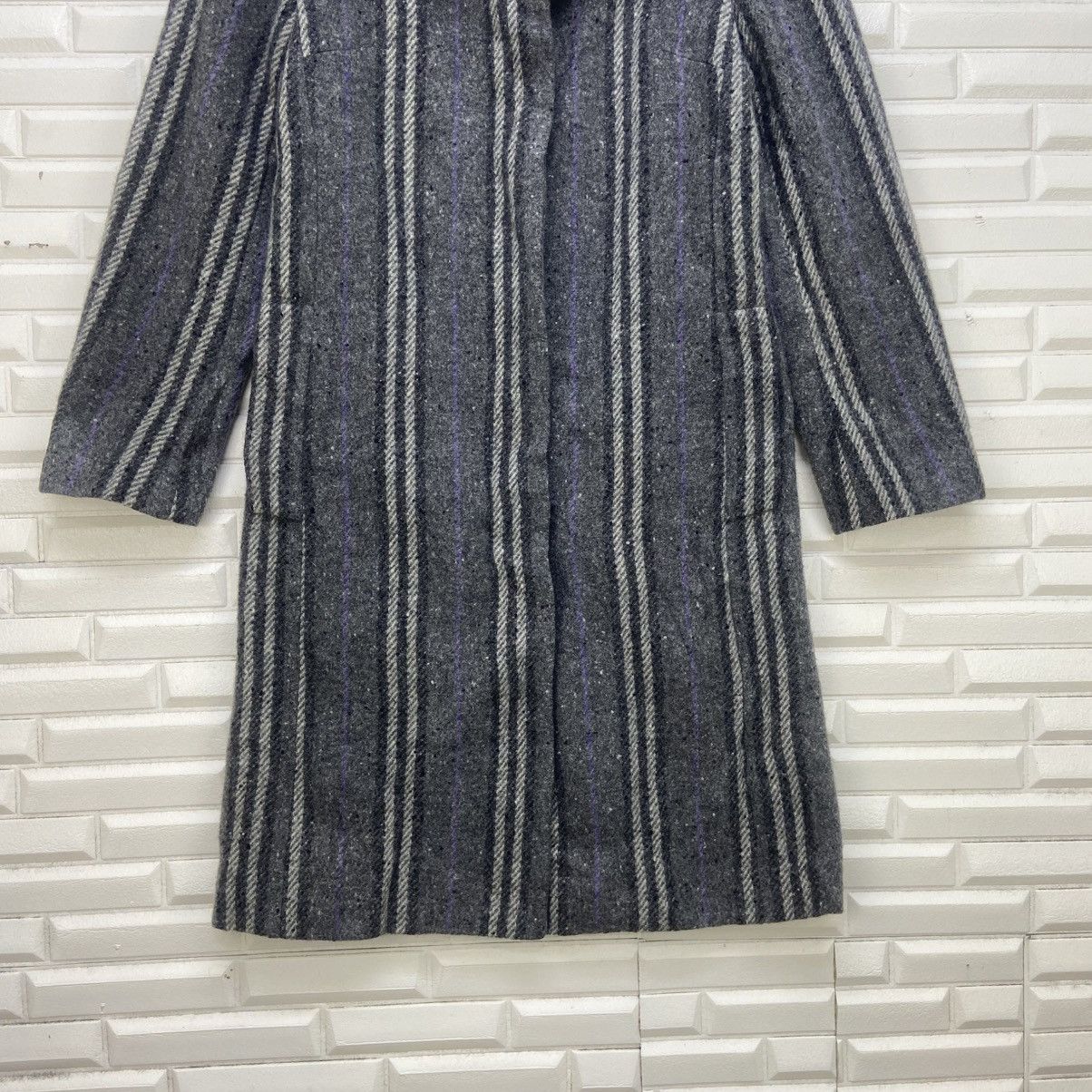 Burberry Burberry London Nova Check Shaw Collar Wool Overcoat Size XS / US 0-2 / IT 36-38 - 7 Thumbnail