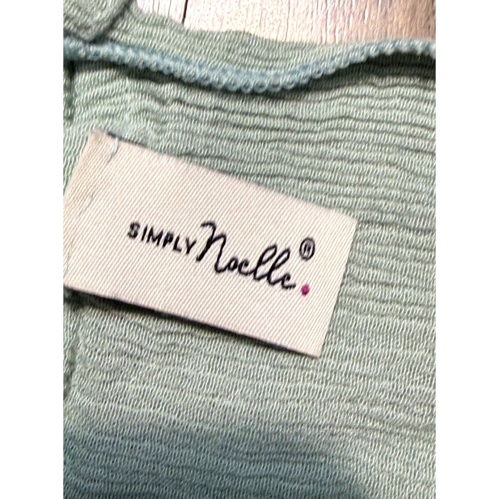 Vintage Simply Noelle Scarf Women's Green Floral Lace Size ONE SIZE - 5 Thumbnail