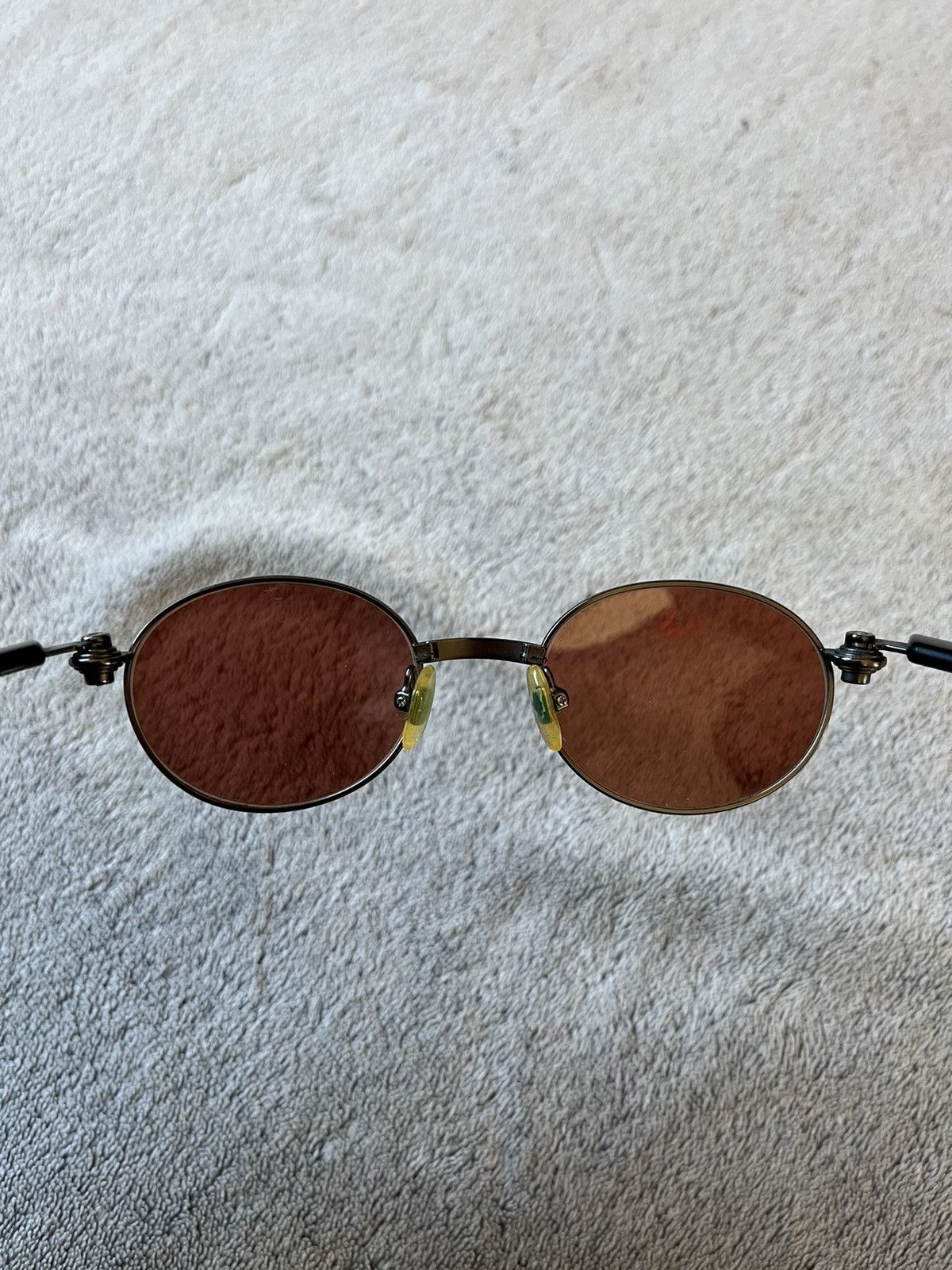 Vintage × Yohji Yamamoto Yohji Yamamoto 52-2703 Round Sunglass 90’s Japan Designer Size ONE SIZE - 8 Thumbnail