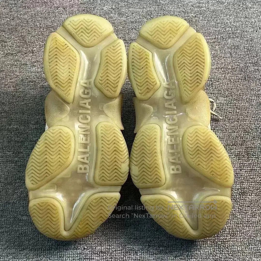 Balenciaga Balenciaga Triple S Beige Sneakers. Size US 6 / IT 36 - 7 Thumbnail