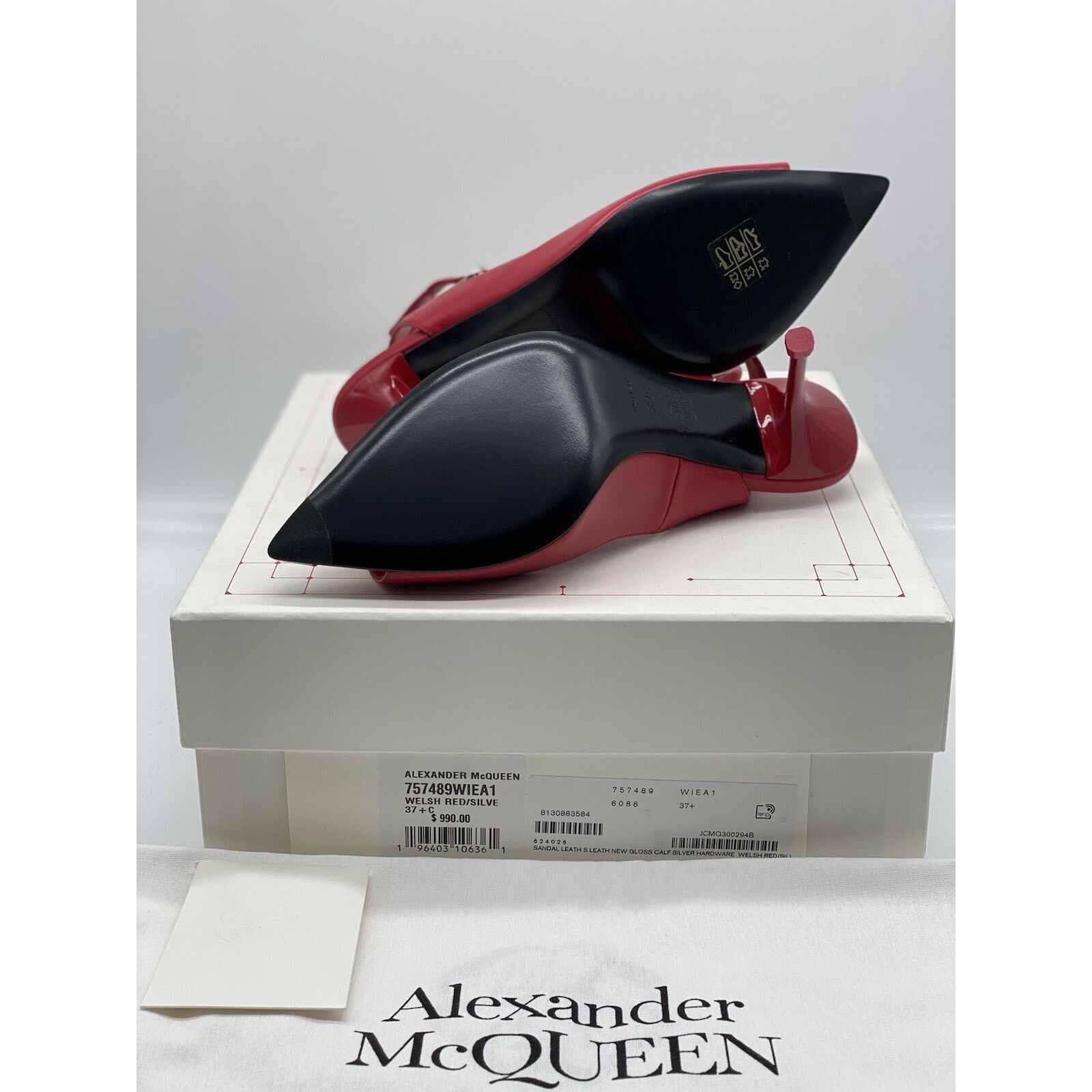 Alexander McQueen Alexander McQueen Punk 90mm Sandals sz. 37 +C Size US 7 / IT 37 - 5 Thumbnail