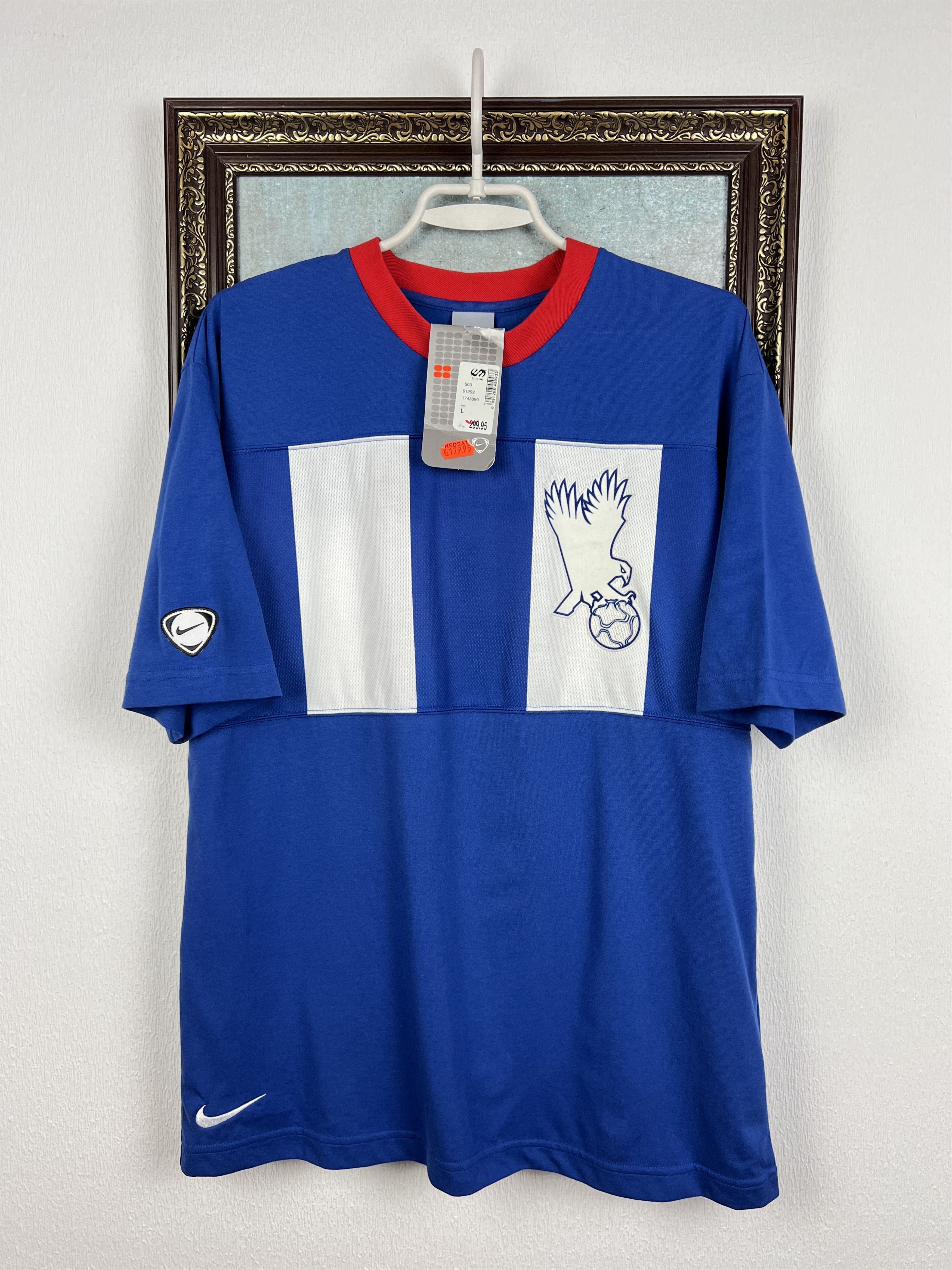 Nike Vintage Japan football Shirt Soccer Jersey National Team Size US L / EU 52-54 / 3 - 1 Thumbnail