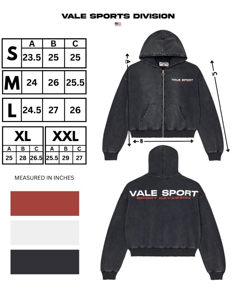 Vale 💀Vale Staple Zip Up💀 Size US L / EU 52-54 / 3 - 6 Thumbnail