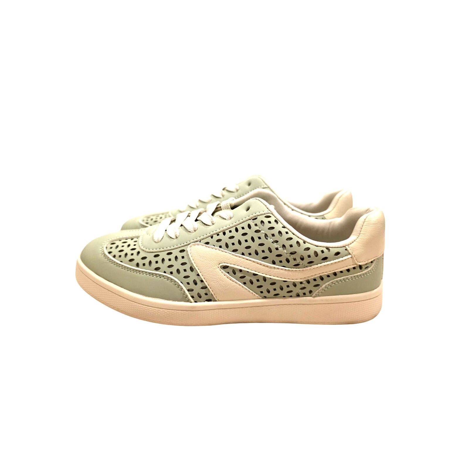Dolce Vita DV Dolce Vita Perforated Sneakers Sage Green Size 6.5 Size US 6.5 / IT 36.5 - 2 Thumbnail