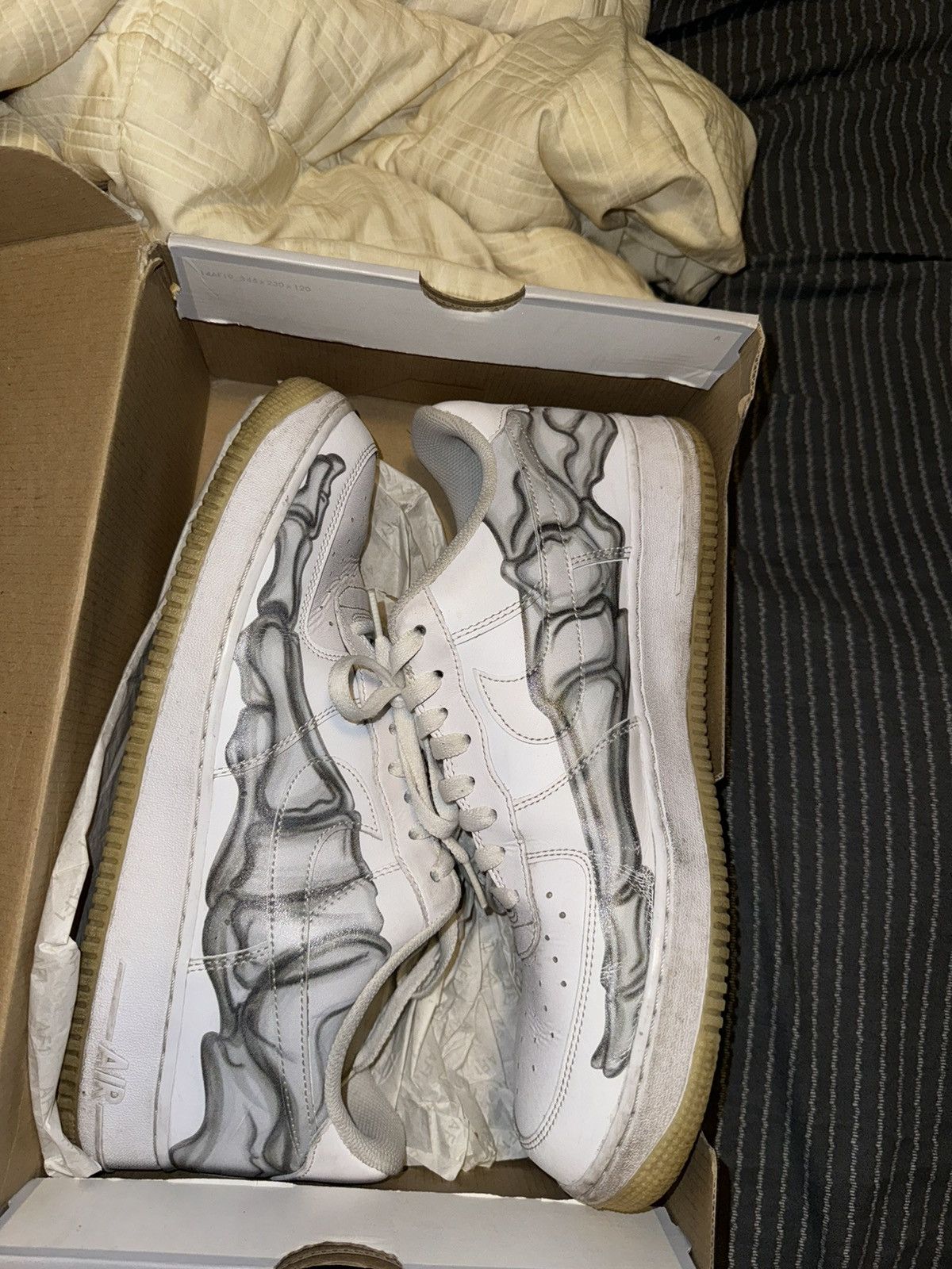 Nike 2018 nike skeleton Air Force one Size US 13 / EU 46 - 1 Thumbnail