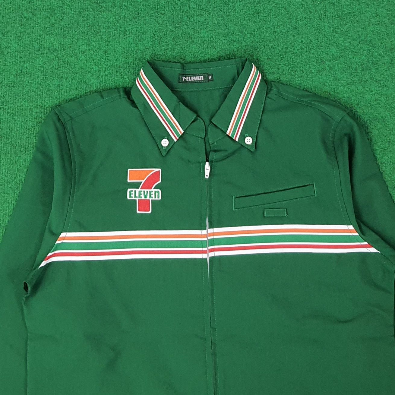 Japanese Brand Vintage 7 Eleven Japan Uniform Staff Jacket C223N39 Size US S / EU 44-46 / 1 - 2 Thumbnail