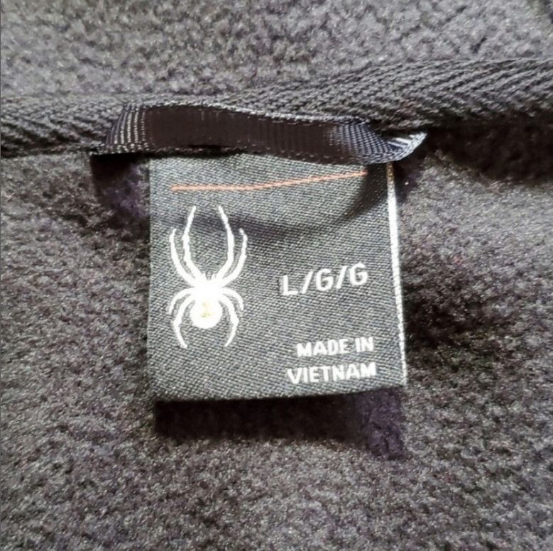 Spyder Spyder Men's L NEW Hoodie Pullover Waffle Thermal Red Black Size US L / EU 52-54 / 3 - 10 Thumbnail