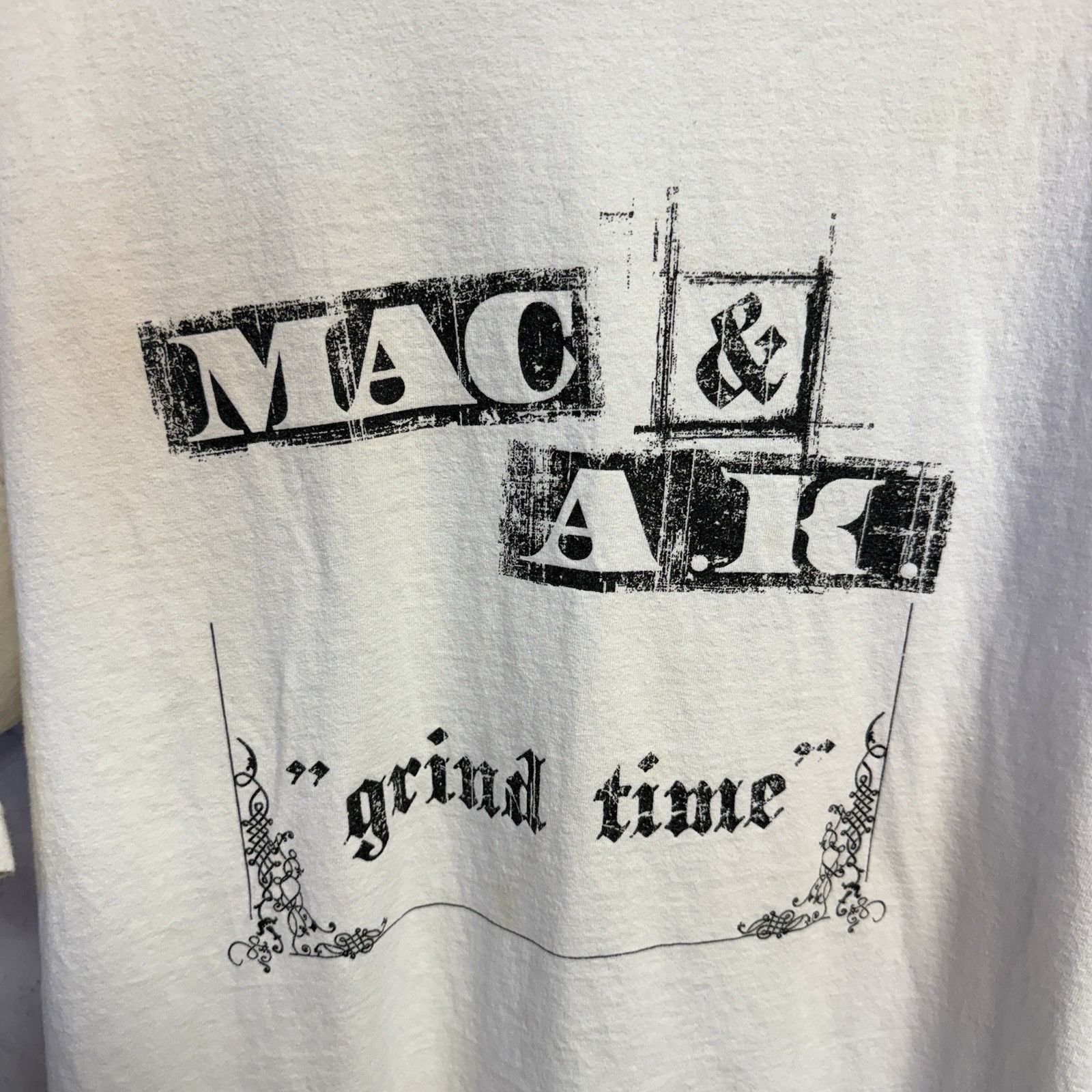 Rap Tees Vintage Mac & AK Rap Tee Shirt Mens 2XL White Bigface West Y Size US XXL / EU 58 / 5 - 4 Thumbnail