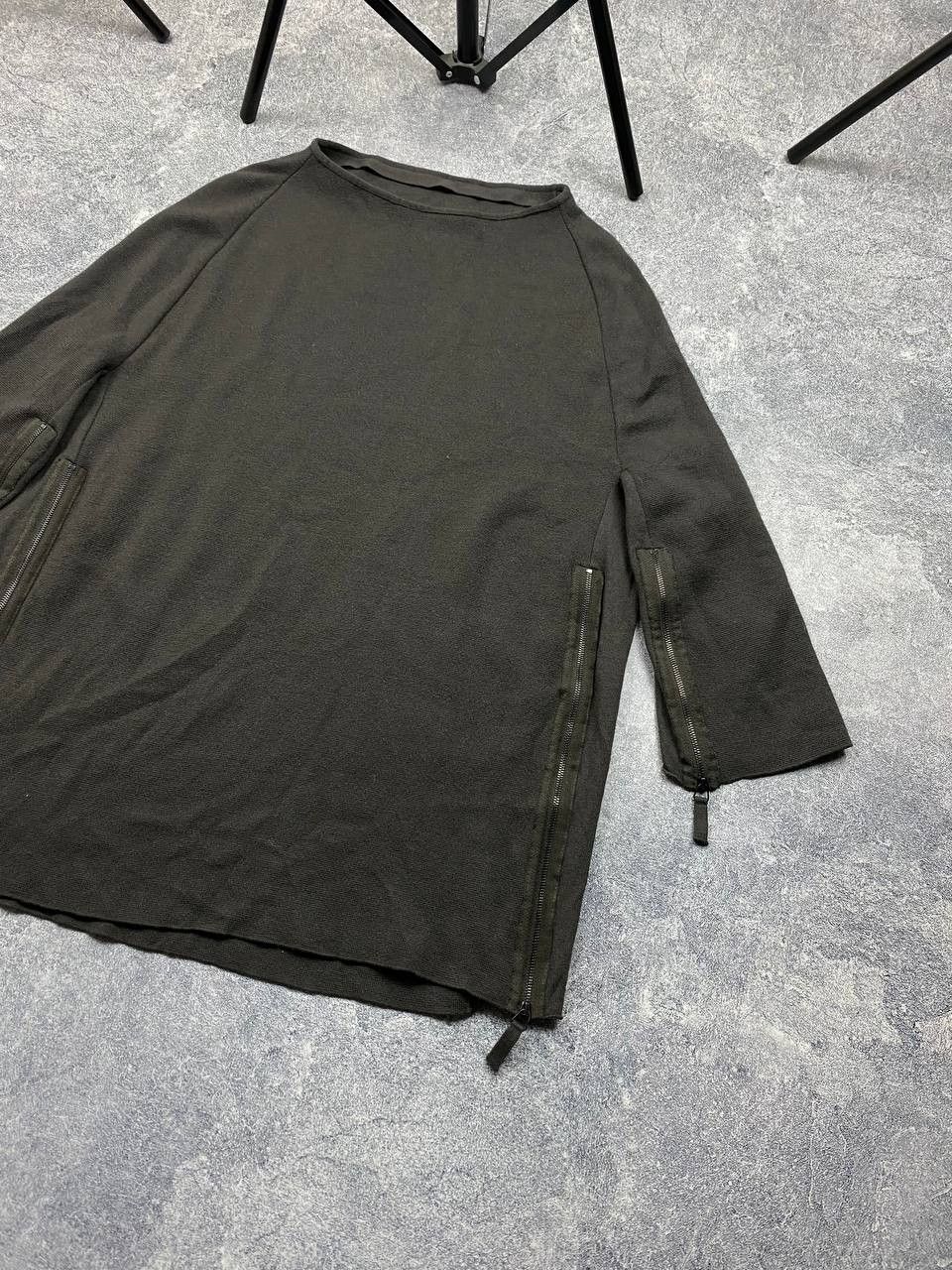 Japanese Brand ANNETTE GORTZ Gray Short Sleeve Oversized Wide Pullover Size M / US 6-8 / IT 42-44 - 3 Thumbnail