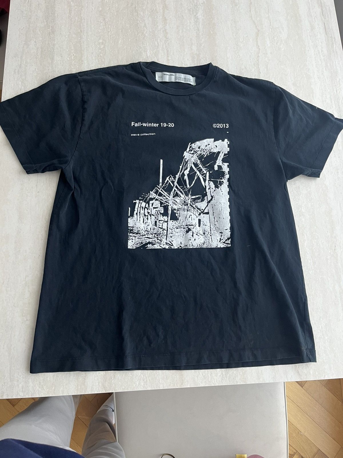 Off-White Off White Ruined Factory T Shirt Size US L / EU 52-54 / 3 - 1 Thumbnail