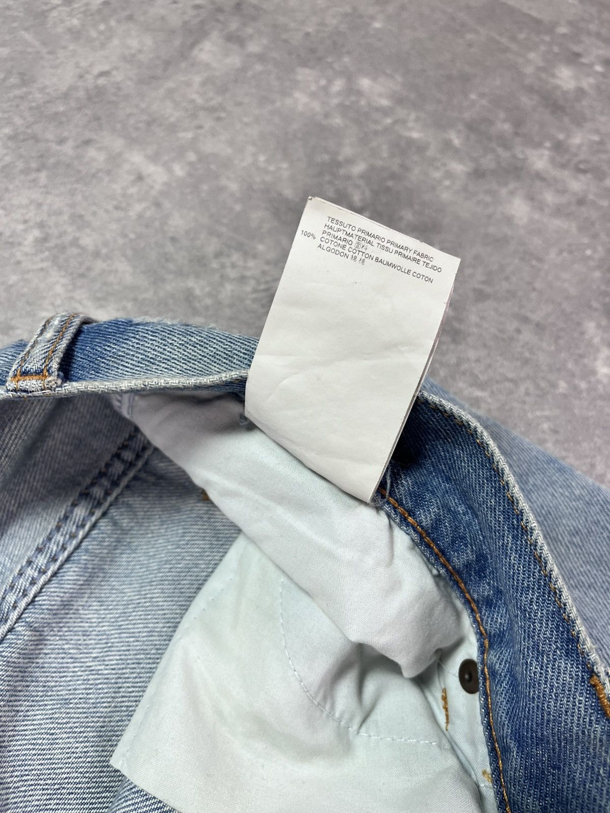 Maison Margiela SS17 MM6 Presentation Folded Cropped Flared Fit Jeans 40 Size 27" / US 4 / IT 40 - 12 Thumbnail