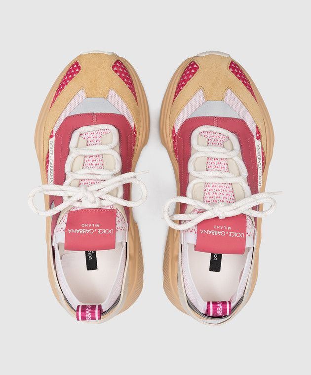 Dolce & Gabbana o1y0925 Low-Top Sneakers in Multicolor Size US 5 / IT 35 - 4 Thumbnail
