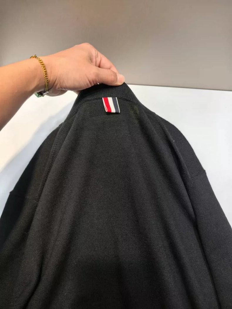 Thom Browne Thom Browne Four stripe matches sweater Size US XL / EU 56 / 4 - 4 Thumbnail