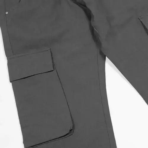 Jean fade flare cargo pants Size US 34 / EU 50 - 4 Thumbnail
