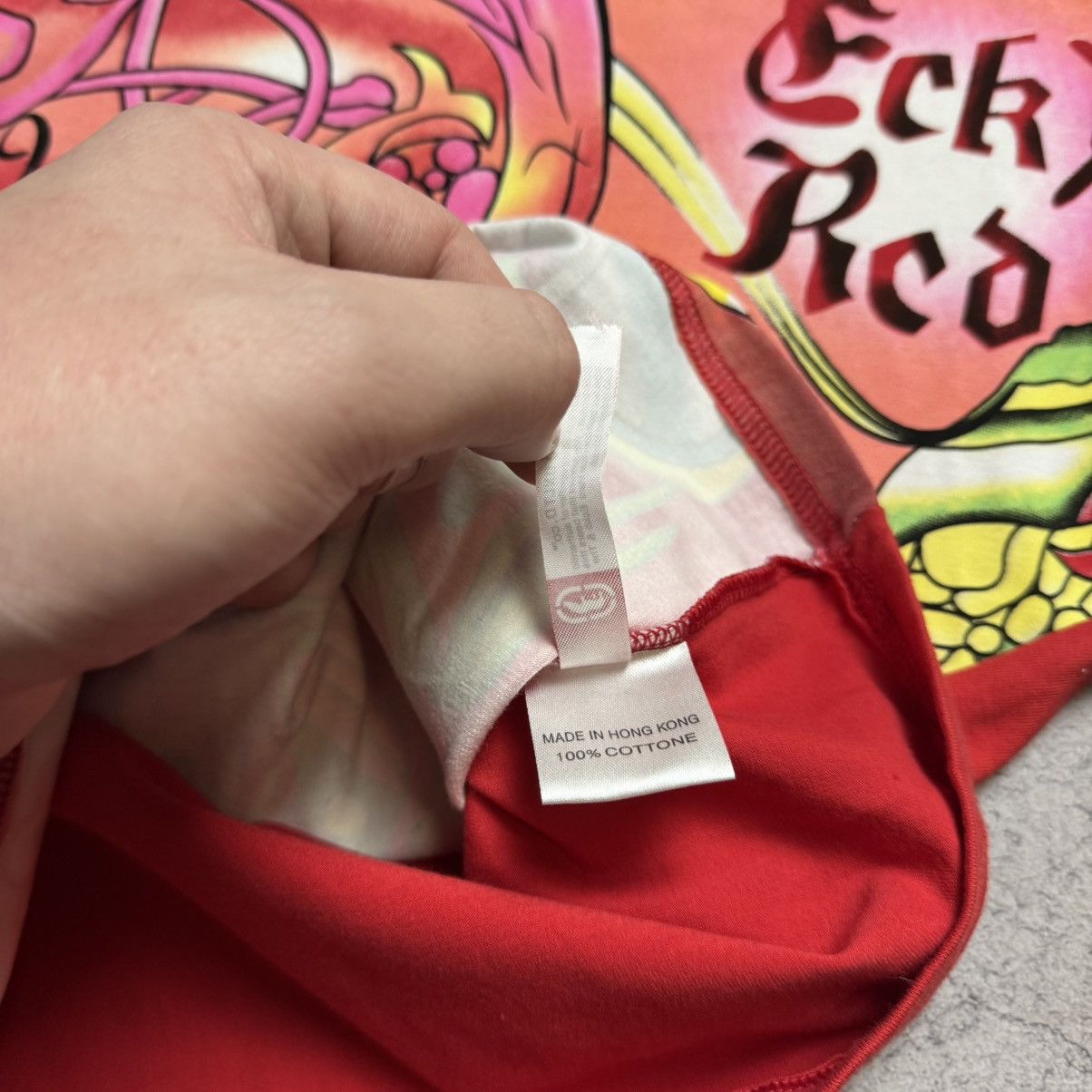 Ecko Unltd. Vintage Ecko Red Graphic Rare T-Shirt Size L / US 10 / IT 46 - 9 Thumbnail