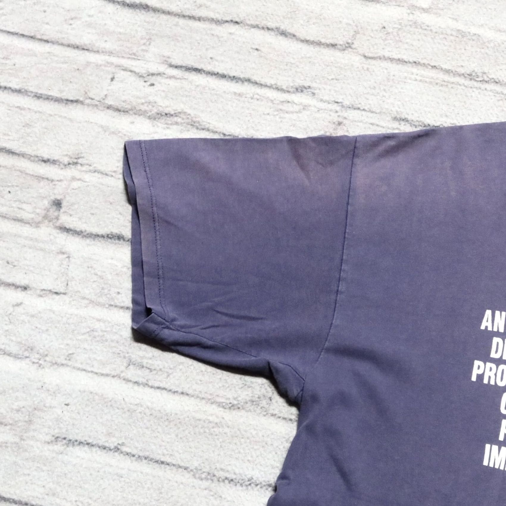 Jerzees Vintage Graffiti Vandalism Shirt XL Navy Nike? Size US XL / EU 56 / 4 - 6 Thumbnail