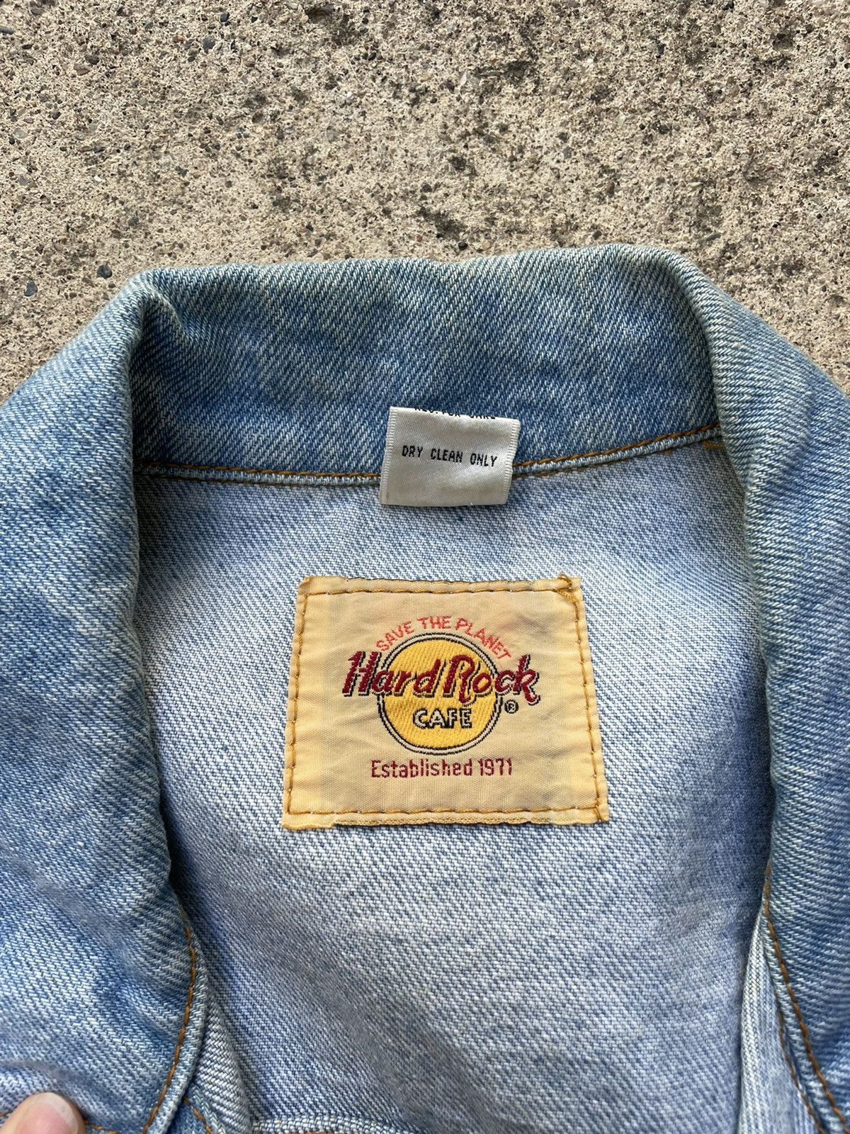 Hard Rock Cafe Hard Rock Cafe denim jacket Nashville Size US L / EU 52-54 / 3 - 3 Thumbnail