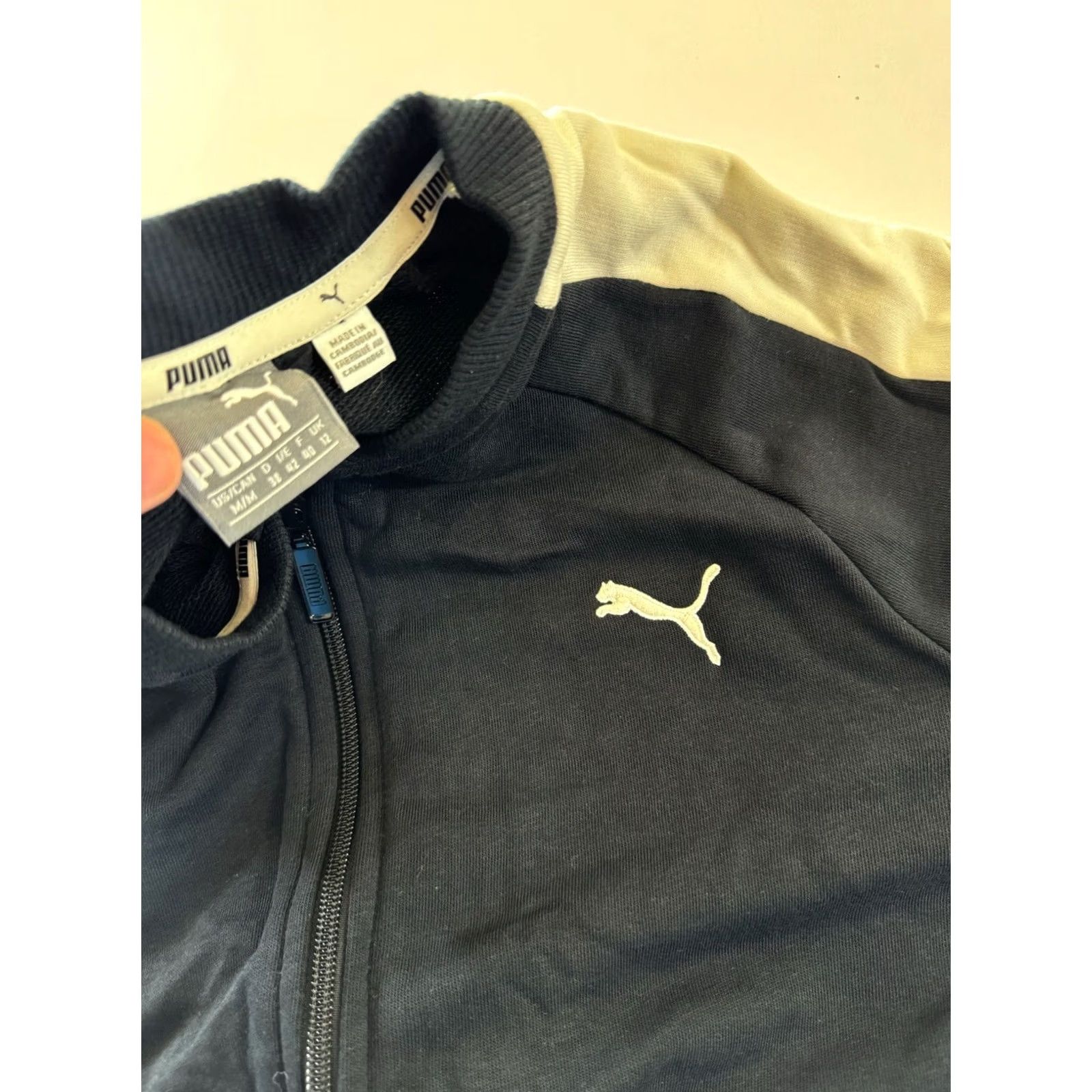 Puma Puma SWEATER Jacket WOMENS Medium M Zippered Mock Track Sharp Size M / US 6-8 / IT 42-44 - 5 Thumbnail