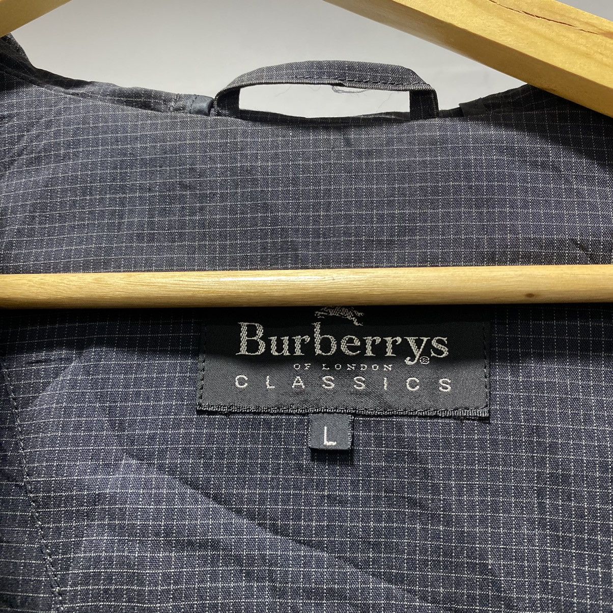 Burberry × Designer × Vintage Trash☠️ Burberry Classics Anorak Plaid Jacket Hooded Size US L / EU 52-54 / 3 - 9 Thumbnail