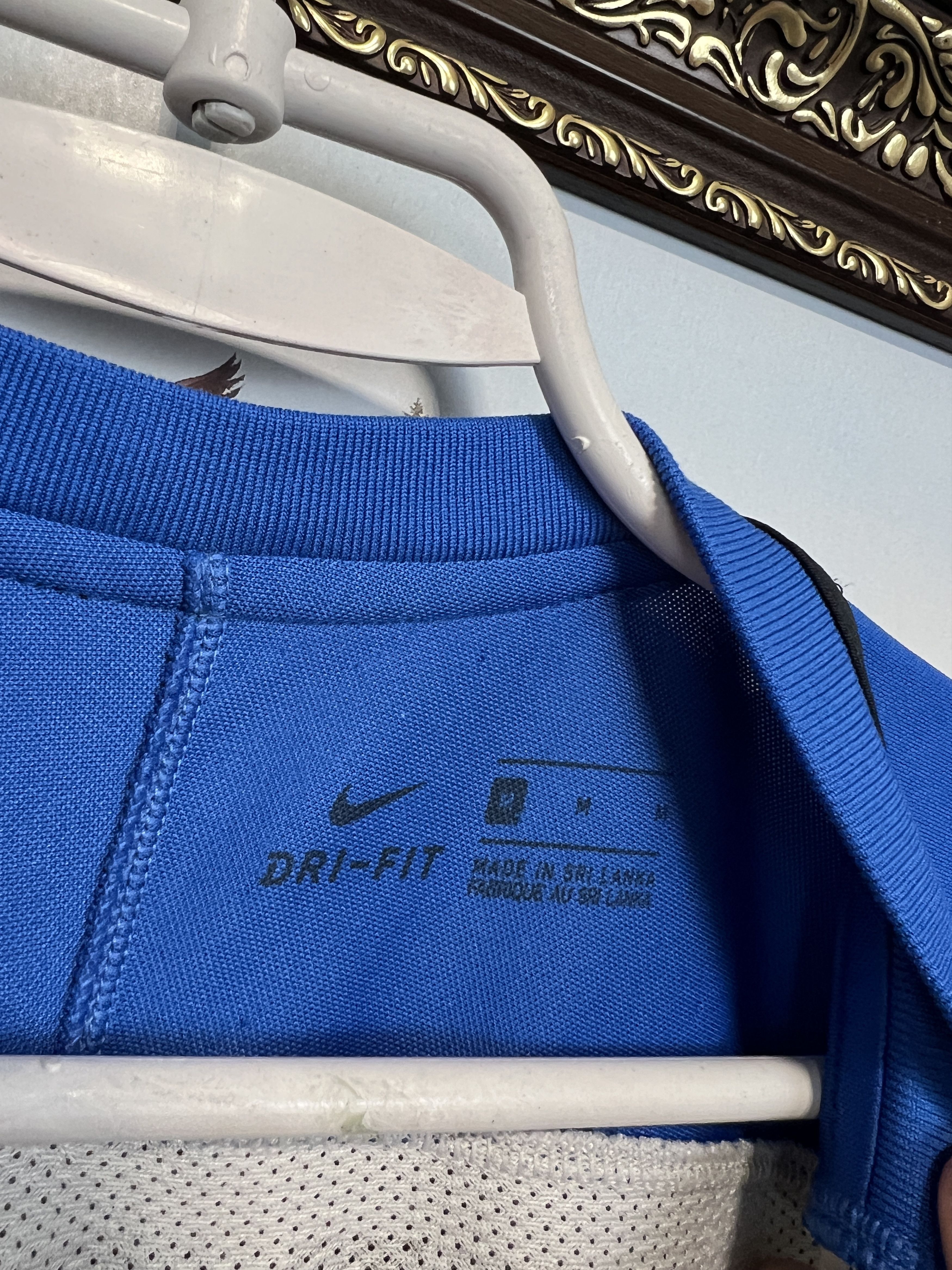 Nike Esbjerg Home football shirt Player Issue Jersey Moesgaard Size US M / EU 48-50 / 2 - 7 Thumbnail