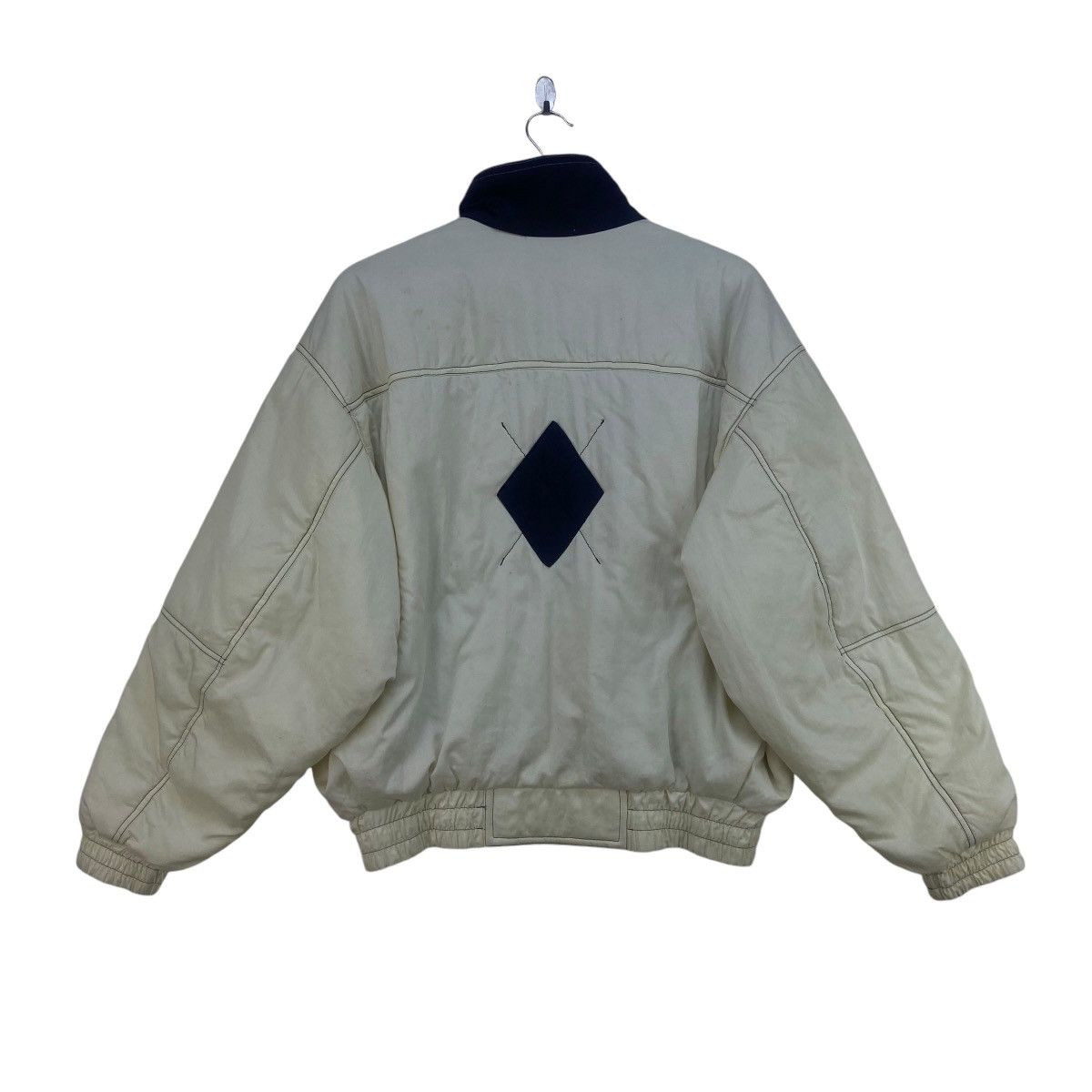 Japanese Brand × Vintage Pink Turn Stylish Street Fashion Loose Puffer Bomber Jacket Size US S / EU 44-46 / 1 - 4 Thumbnail