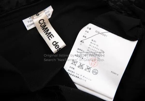 Comme des Garcons Comme des Garcons Black vintage design appliqué dress Size S / US 4 / IT 40 - 9 Thumbnail