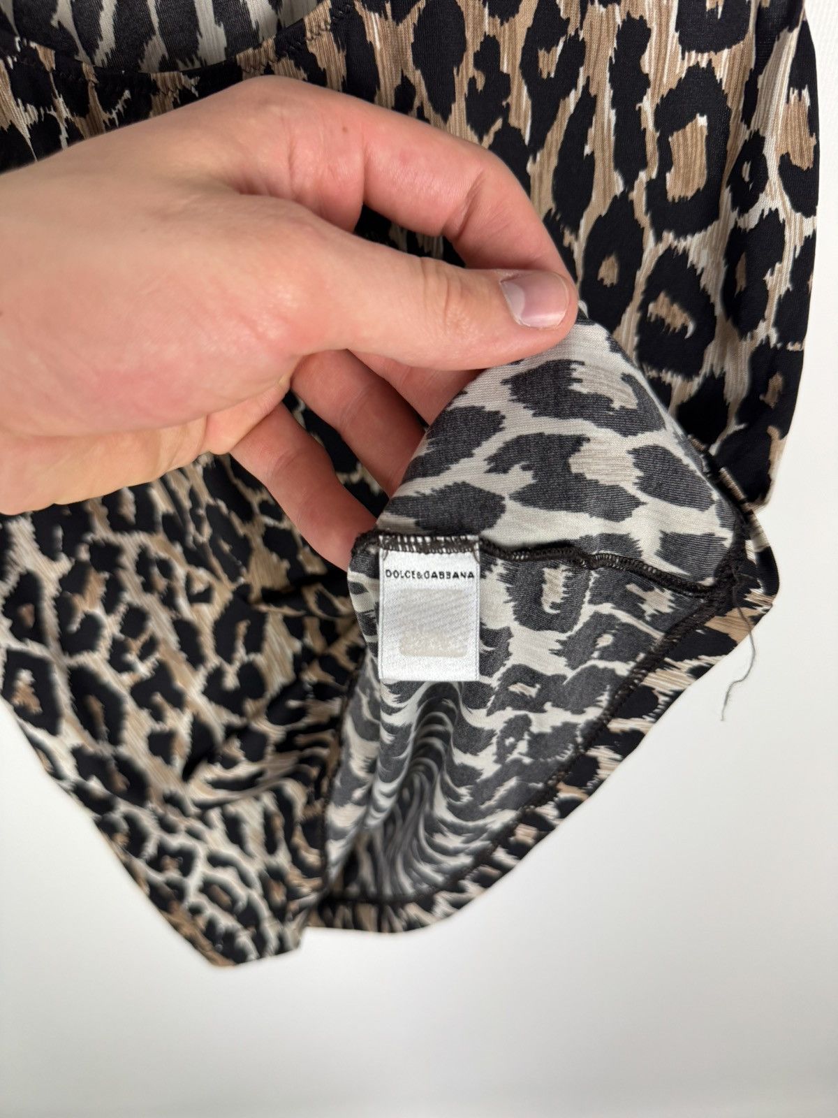 Dolce & Gabbana Dolce&Gabbana Underwear Leopard Sleeveless Size L / US 10 / IT 46 - 7 Thumbnail